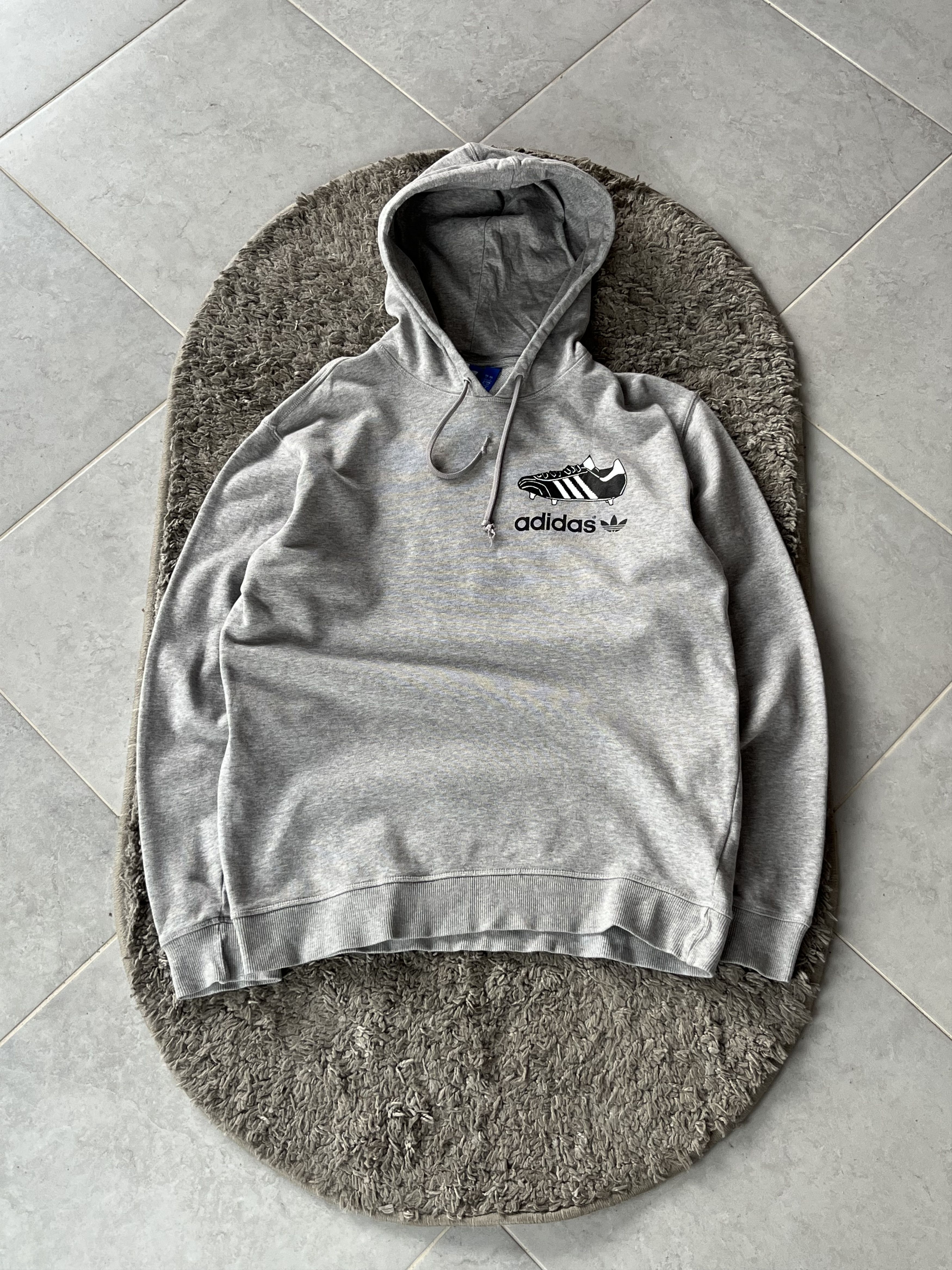 Adidas Vintage Hoodie Adidas Boots Era BIG LOGO Streetwear Size US S / EU 44-46 / 1 - 1 Thumbnail