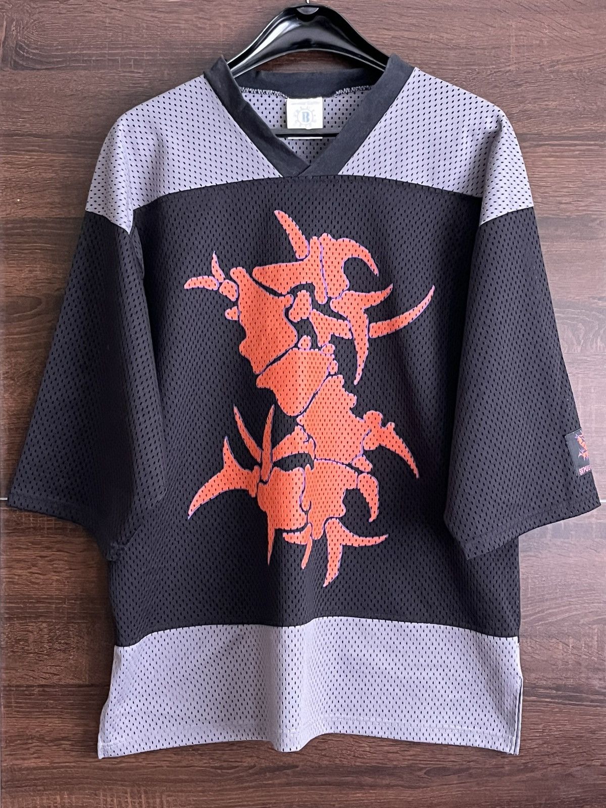 Vintage Rare vintage 1995 Sepultura boxy jersey trash metal band Size US XL / EU 56 / 4 - 9 Thumbnail