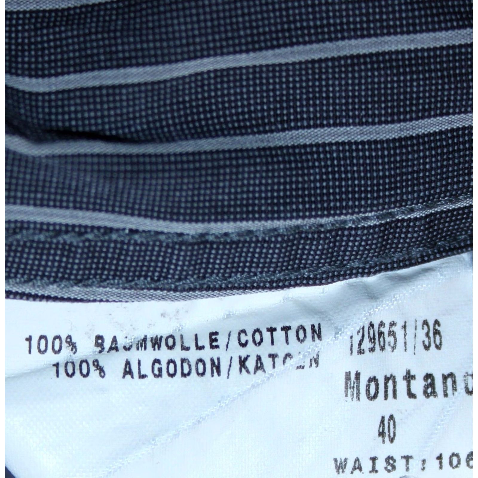 Vintage JOOP! mens shirt Blue Size 40/15 3/4 Business-Regular Collar Regular Fit Button Cuff Size 40R - 6 Thumbnail