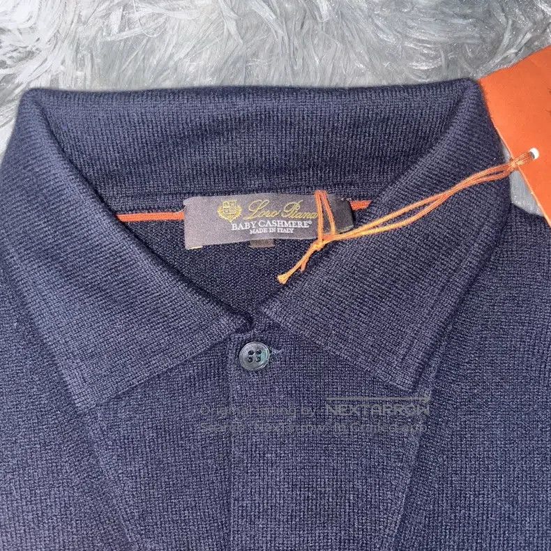 Loro Piana Loro Piana Navy Blue Baby Cashmere Knit Top Size US M / EU 48-50 / 2 - 4 Thumbnail