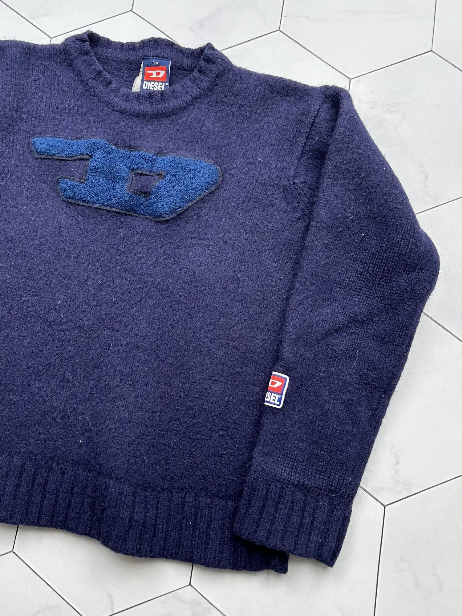 Diesel Diesel Vintage Wool Sweater (B418) Size S / US 4 / IT 40 - 3 Thumbnail