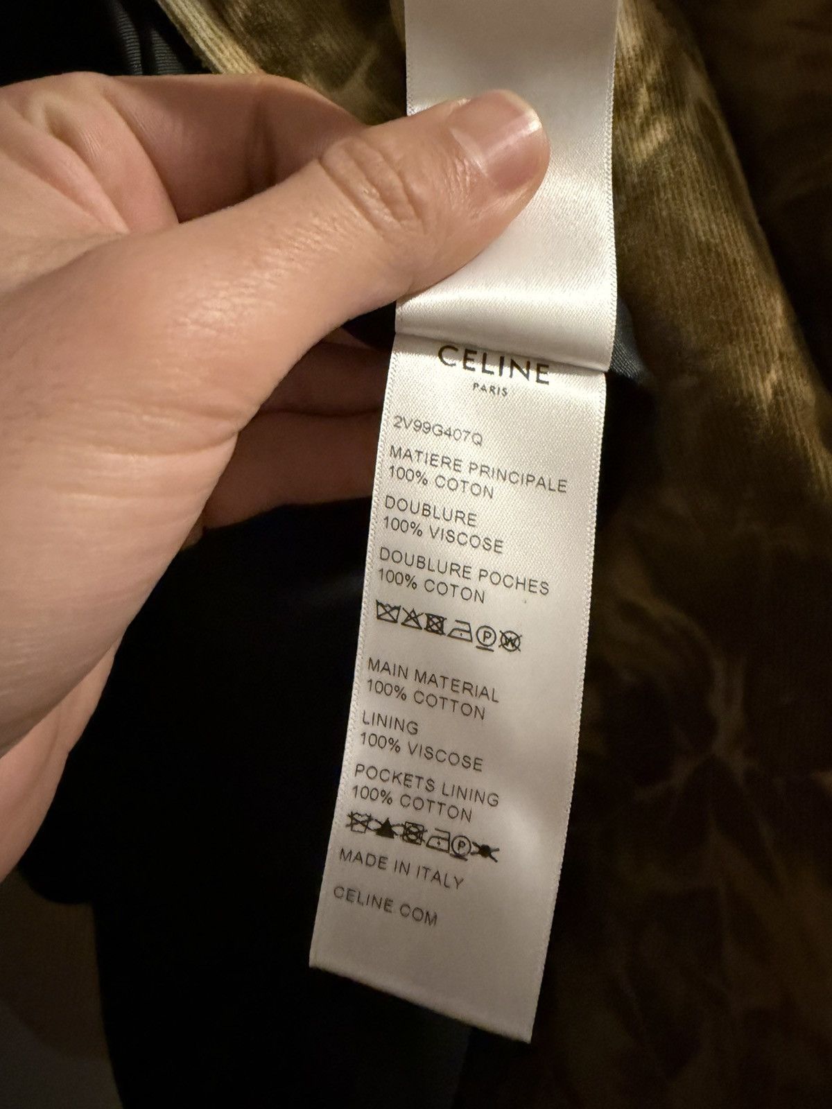 Celine Celine SS22 Tie and Dye Bomber Size US L / EU 52-54 / 3 - 7 Thumbnail