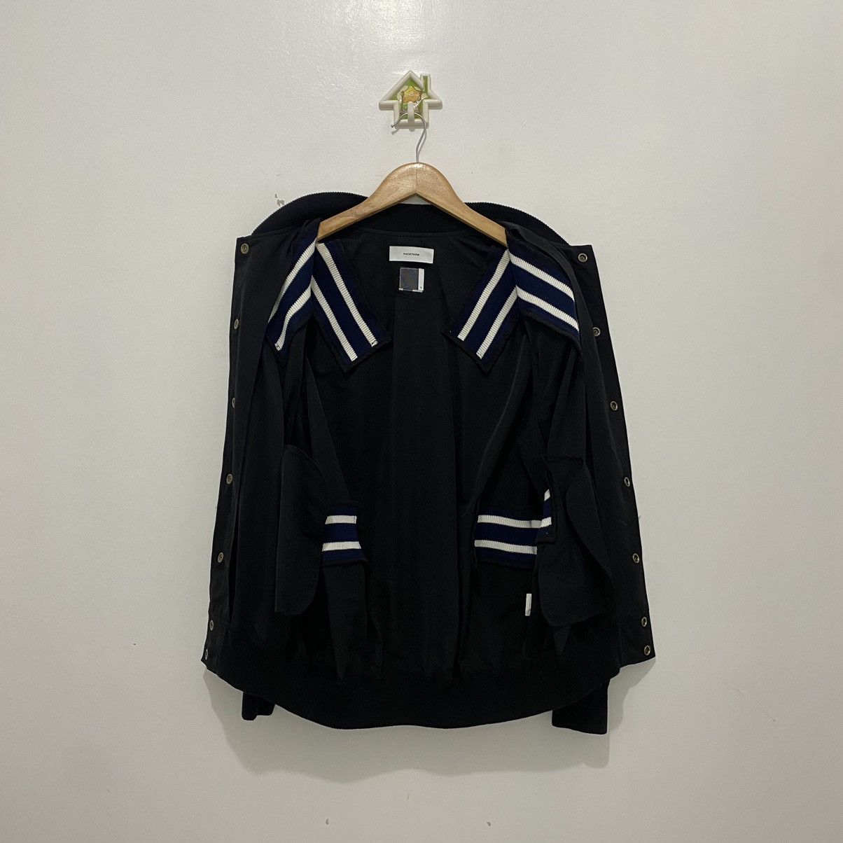 Facetasm Facestasm Ribbed Design Varsity Jacket Size US M / EU 48-50 / 2 - 5 Thumbnail