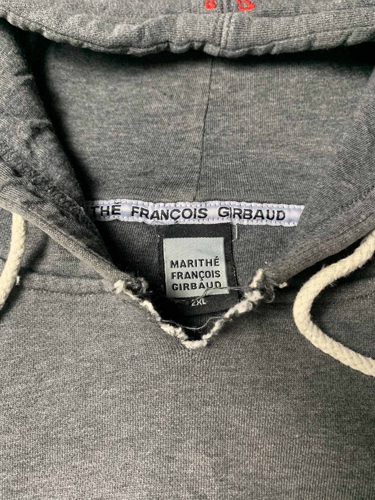 Marithe + Francois Girbaud 2000s Marithe Francois Girbaud ‘Design Your Body’ Hoodie Size US XXL / EU 58 / 5 - 7 Thumbnail