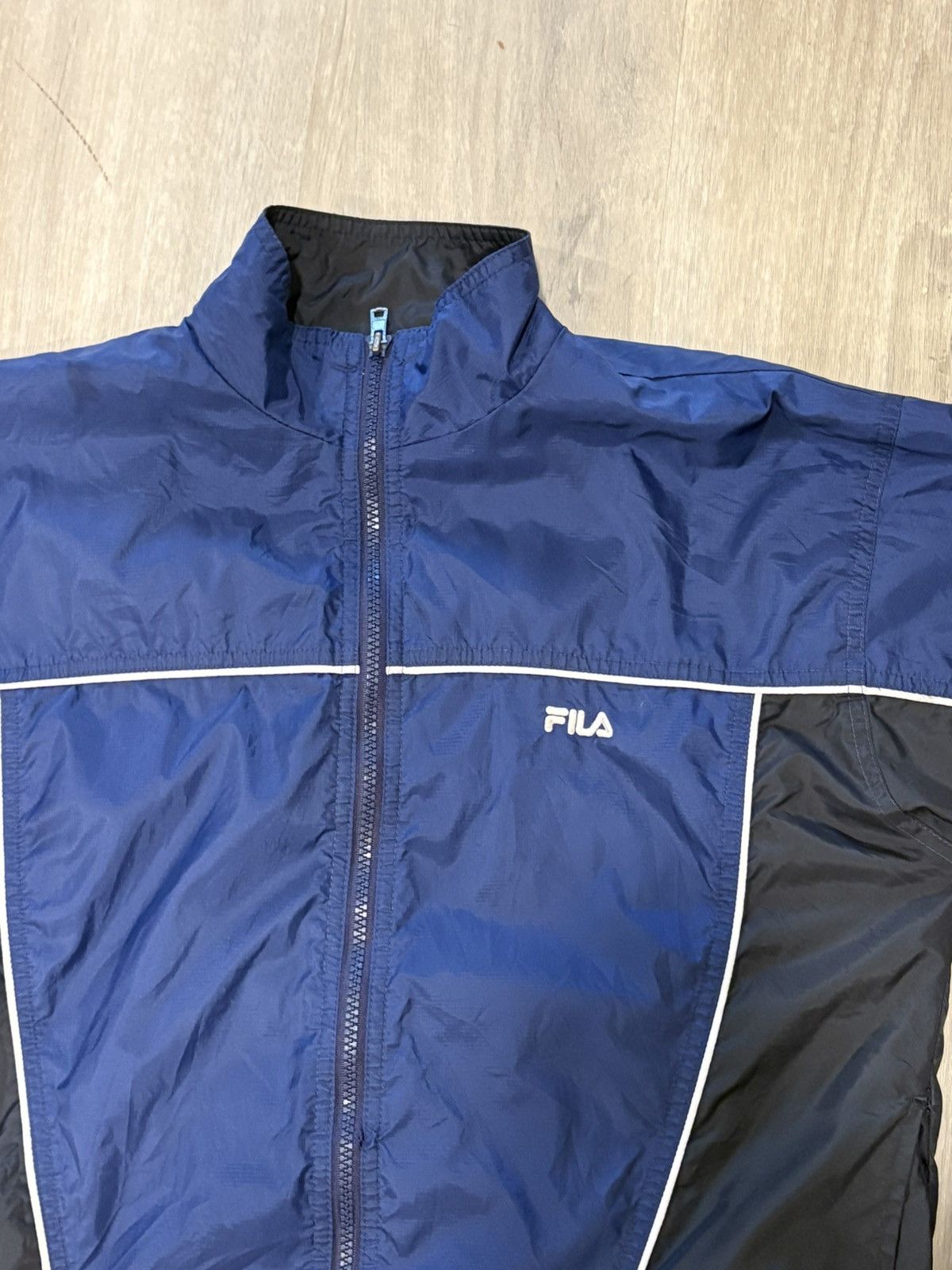 Fila 2000s FILA WINDBREAKER Size US L / EU 52-54 / 3 - 3 Thumbnail