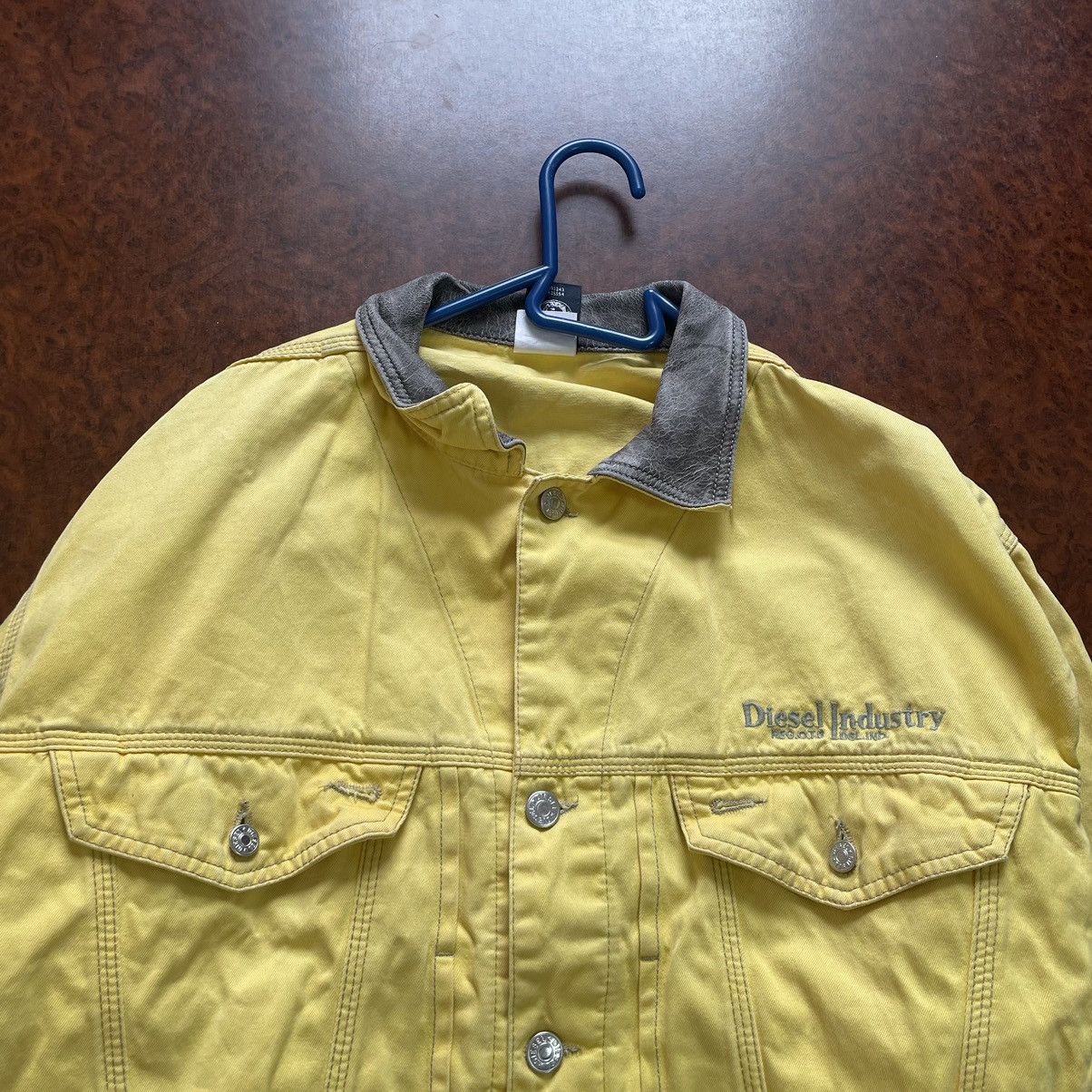 Diesel × Vintage 90s Diesel bomber denim jacket jeans desert Size US S / EU 44-46 / 1 - 2 Thumbnail