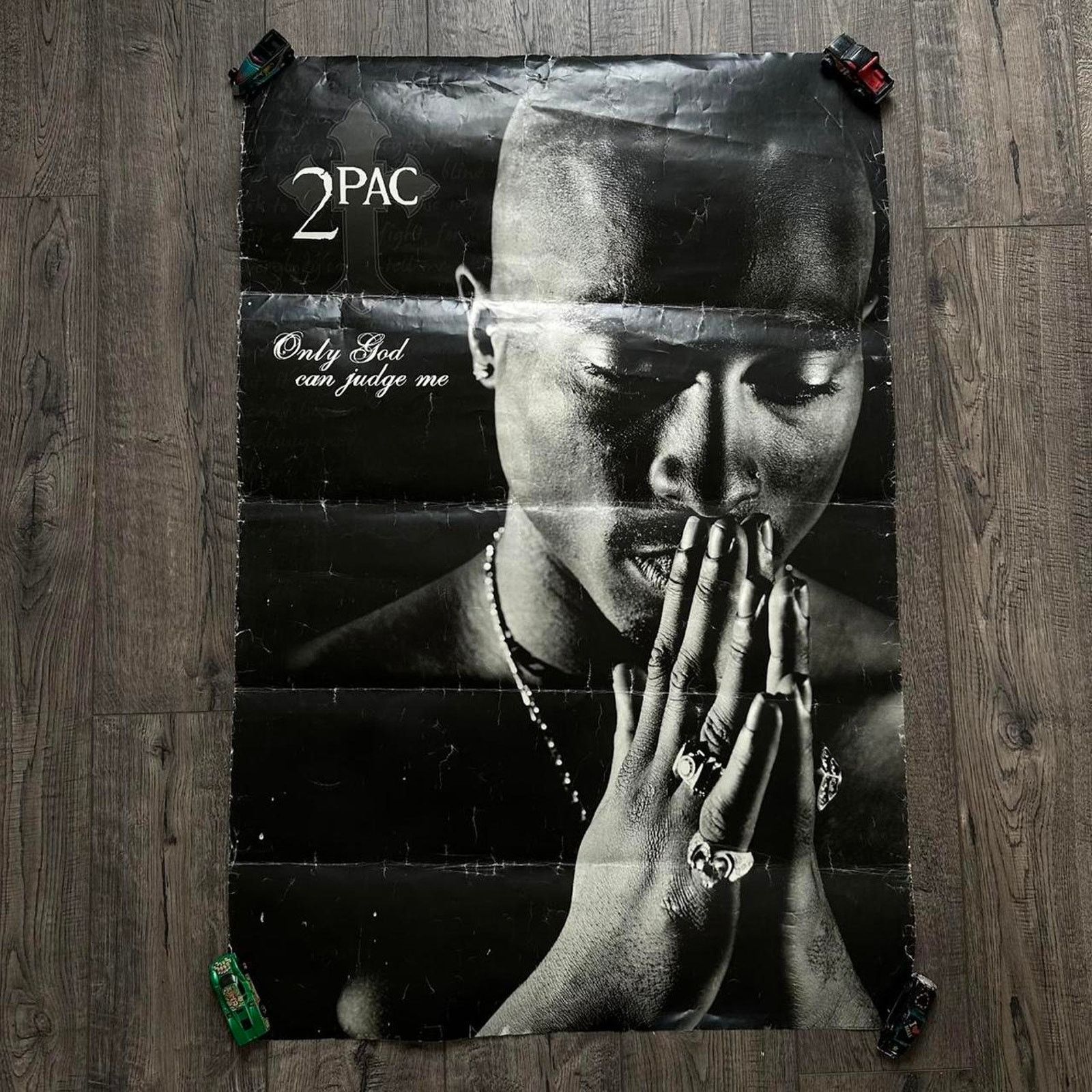 Vintage Vintage Tupac 2Pac Shakur Rap Hip Hop Music Poster Size ONE SIZE - 1 Thumbnail