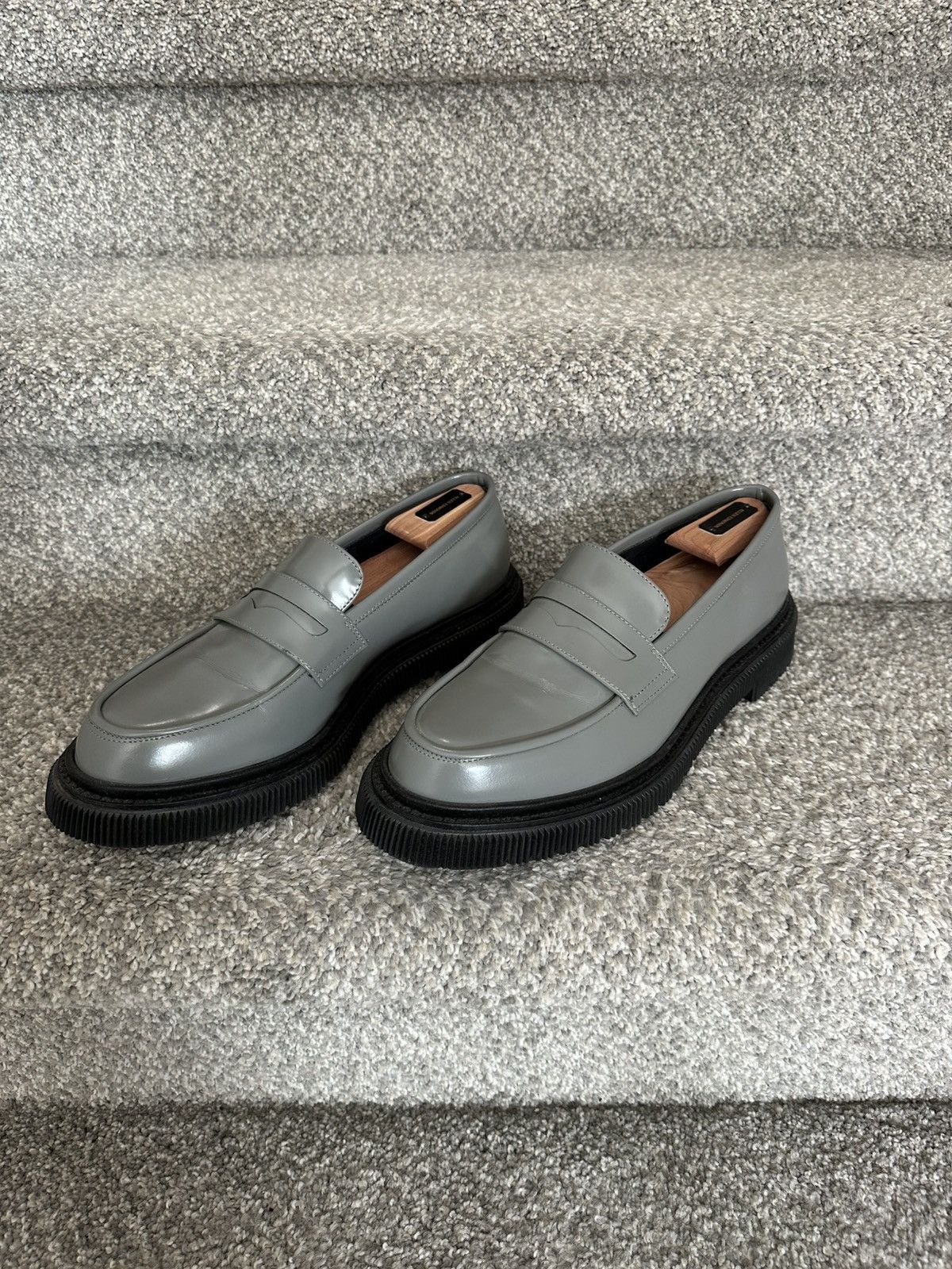 Adieu Paris Adieu Paris Type 159 Loafers in Polido Storm Size US 11 / EU 44 - 4 Thumbnail