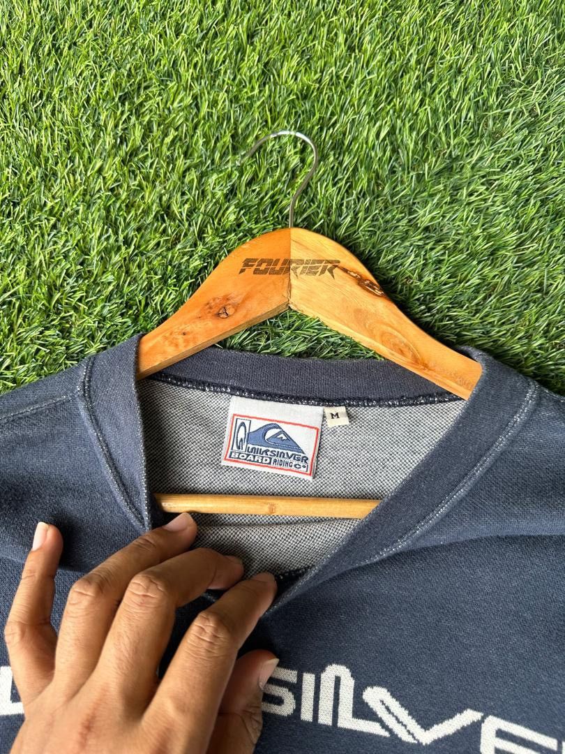 Quiksilver × Vintage QUICKSILVER SOFT KNITWEAR SWEATSHIRT Size US M / EU 48-50 / 2 - 5 Thumbnail