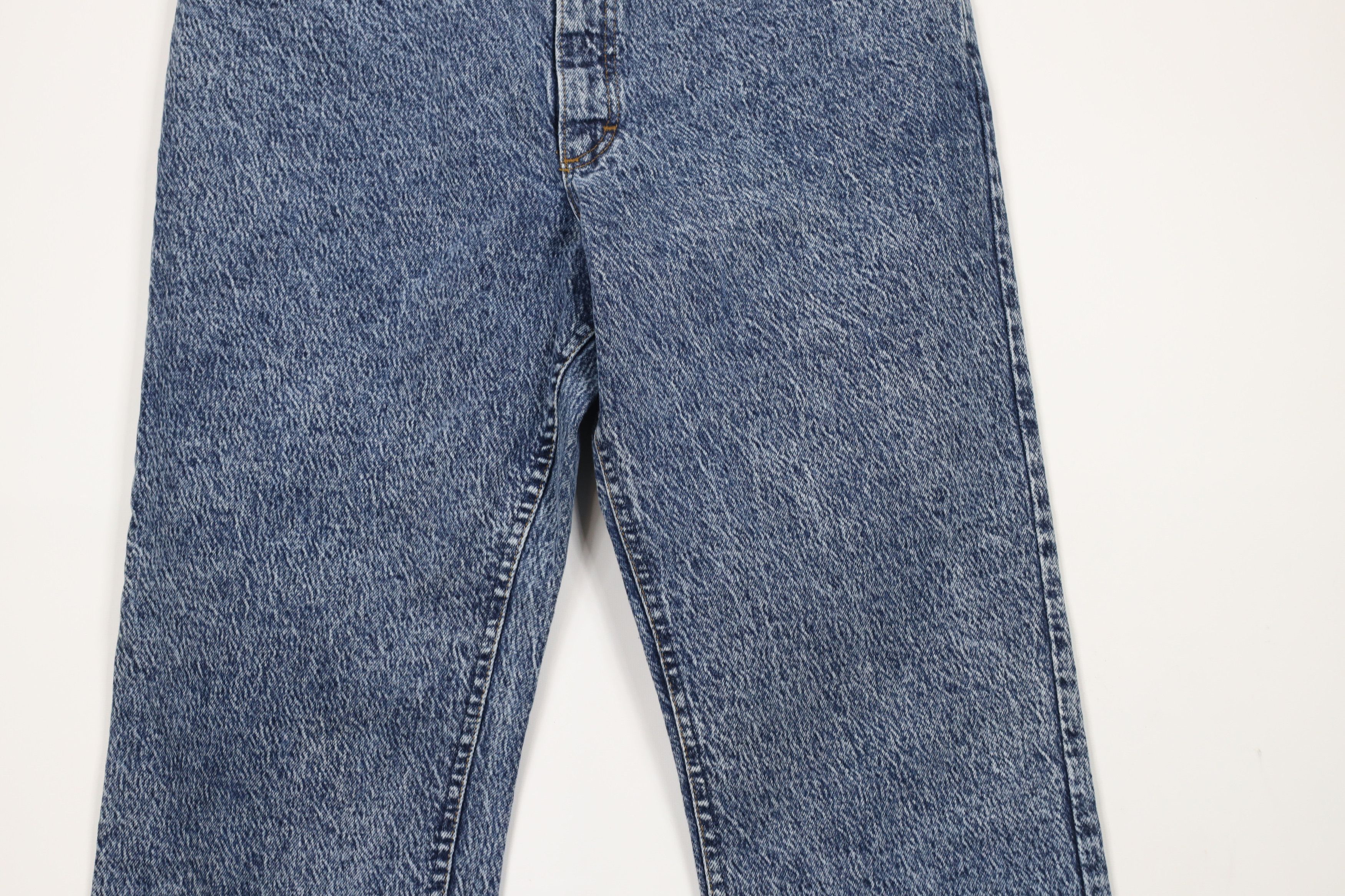 Lee × Vintage Vintage 90s Lee Acid Wash Straight Leg Denim Jeans Blue USA Size US 36 / EU 52 - 3 Thumbnail