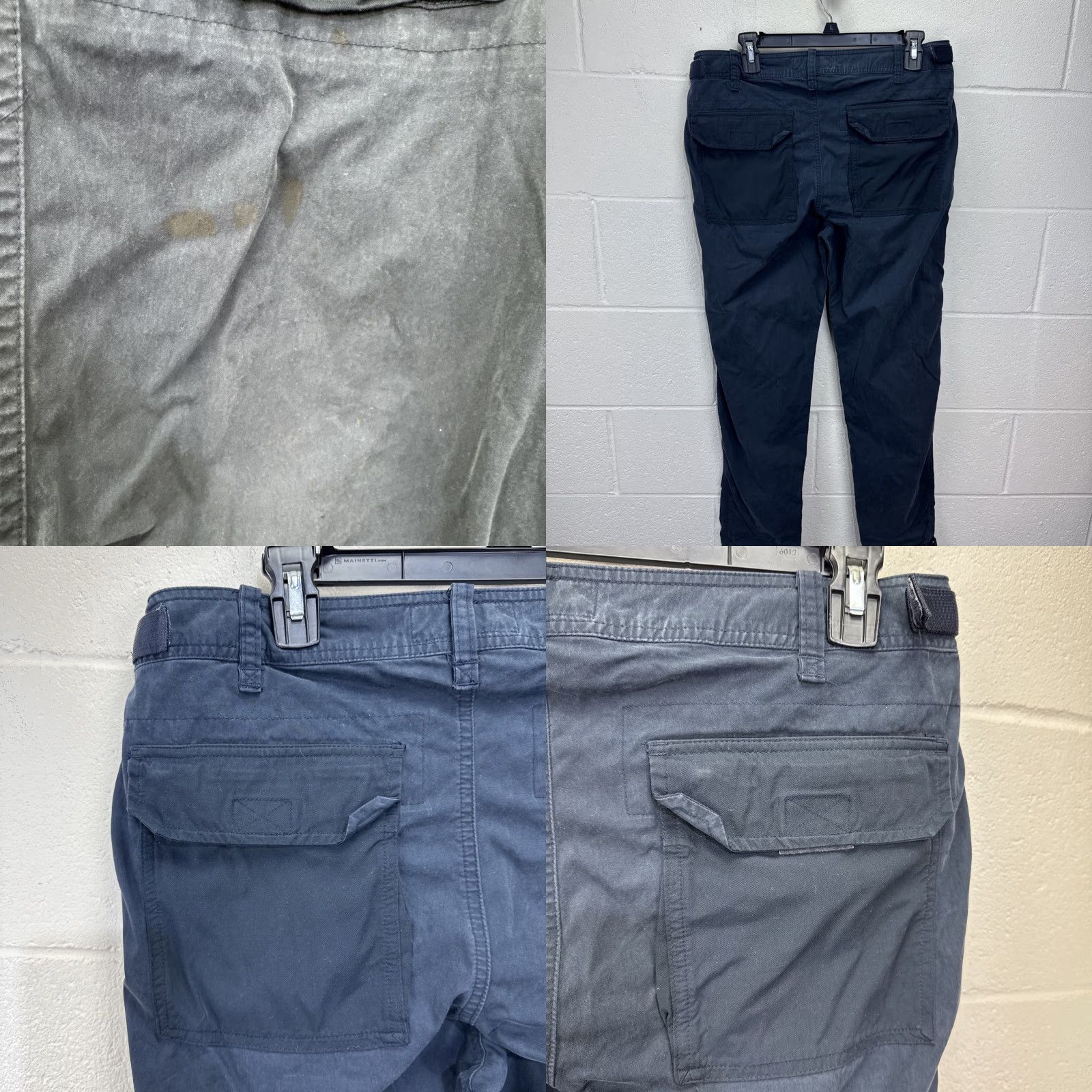 Abercrombie & Fitch VINTAGE Abercrombie & Fitch Pants Mens 32x32 Cargo 5-Pocket Blue 90s Grunge Army Hip Hop Mens Size US 32 / EU 48 - 8 Thumbnail