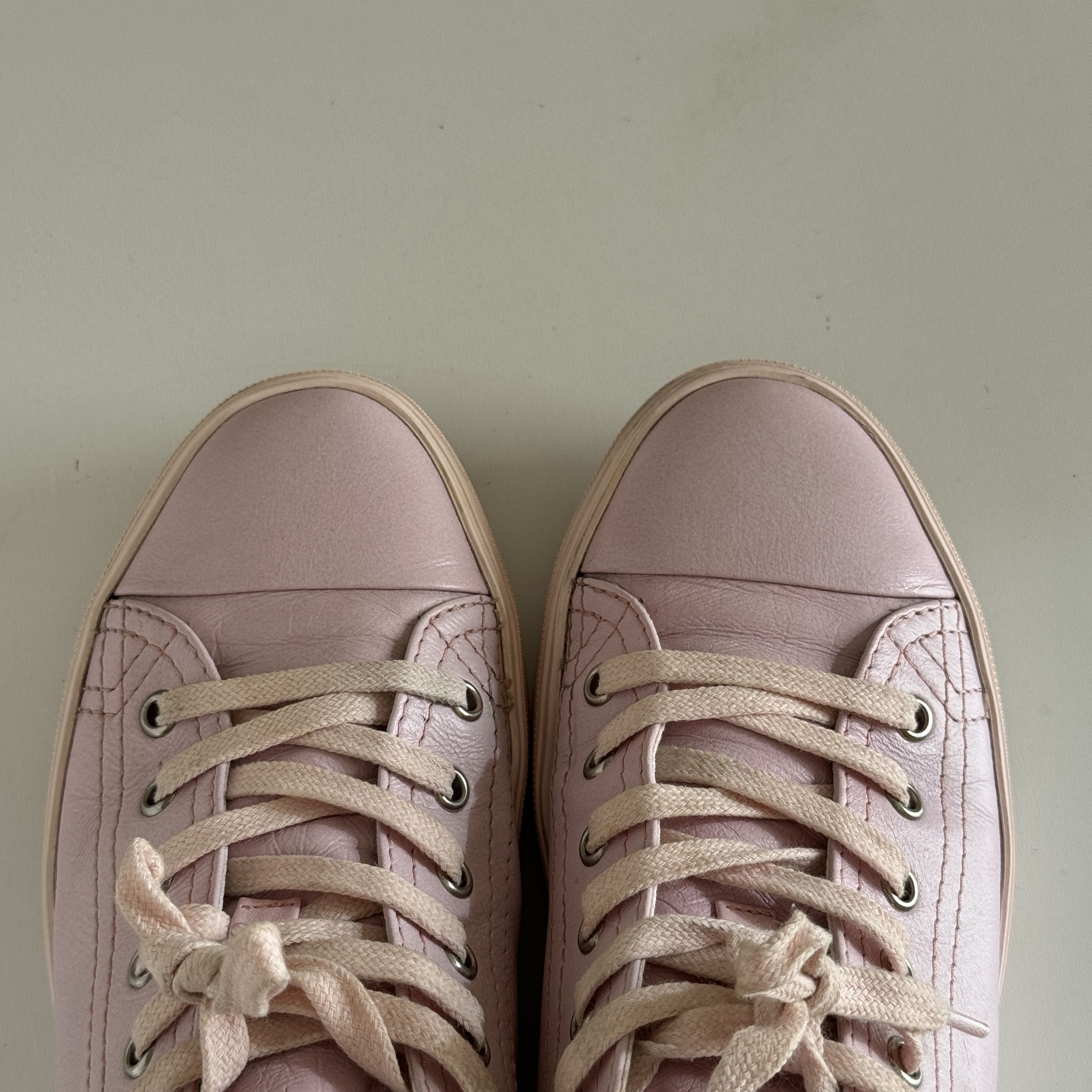 Saint Laurent Paris Saint Laurent Bedford Sneaker shoe Pink sz US 8.5 women Size US 8.5 / IT 38.5 - 8 Thumbnail