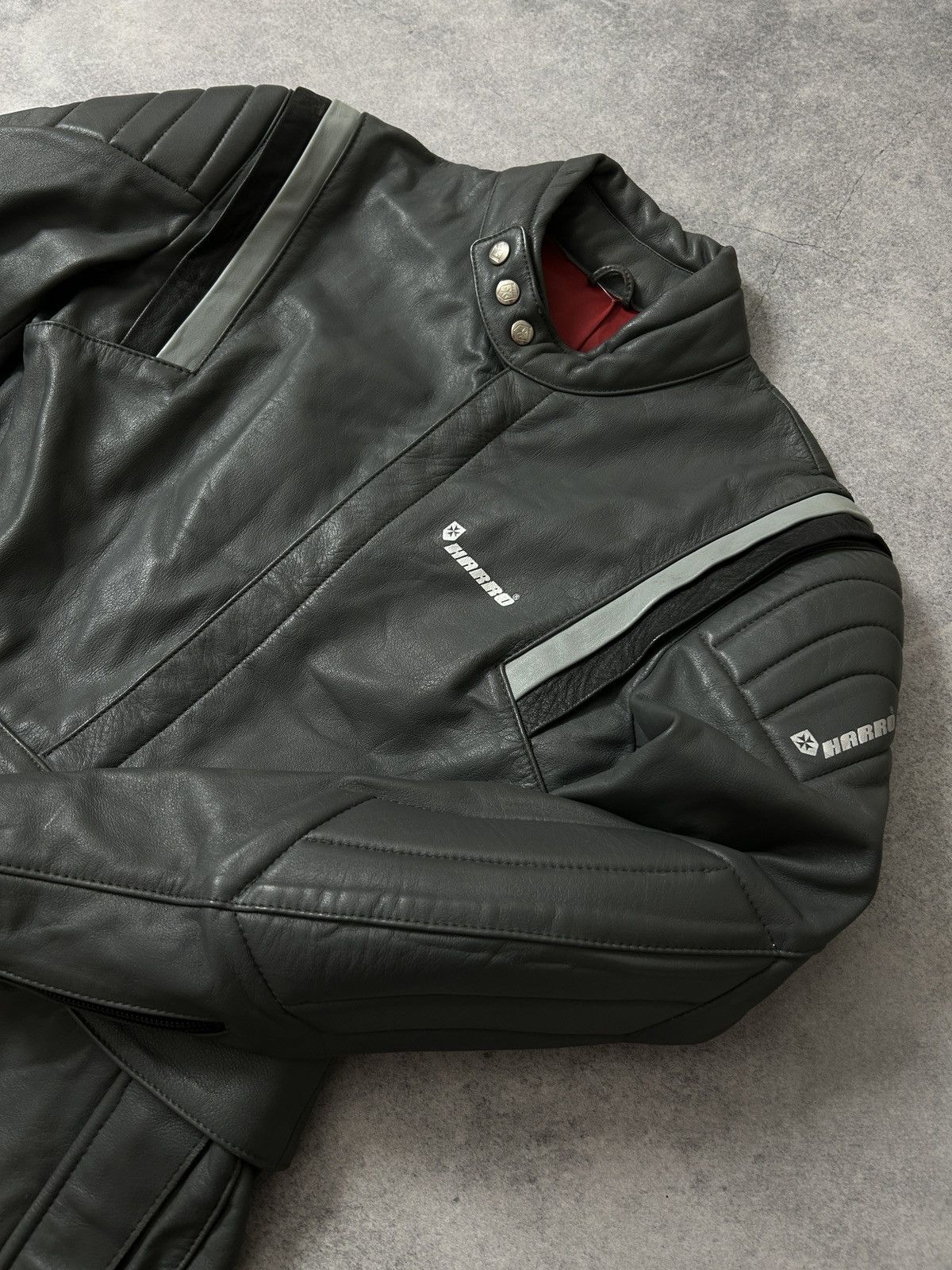 Genuine Leather Vintage HARRO moto leather suits mens Size US S / EU 44-46 / 1 - 5 Thumbnail