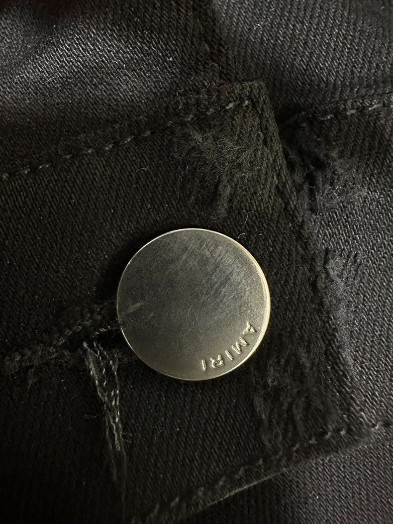 Amiri Amiri Black Destroyed Jeans Size US 31 - 5 Thumbnail