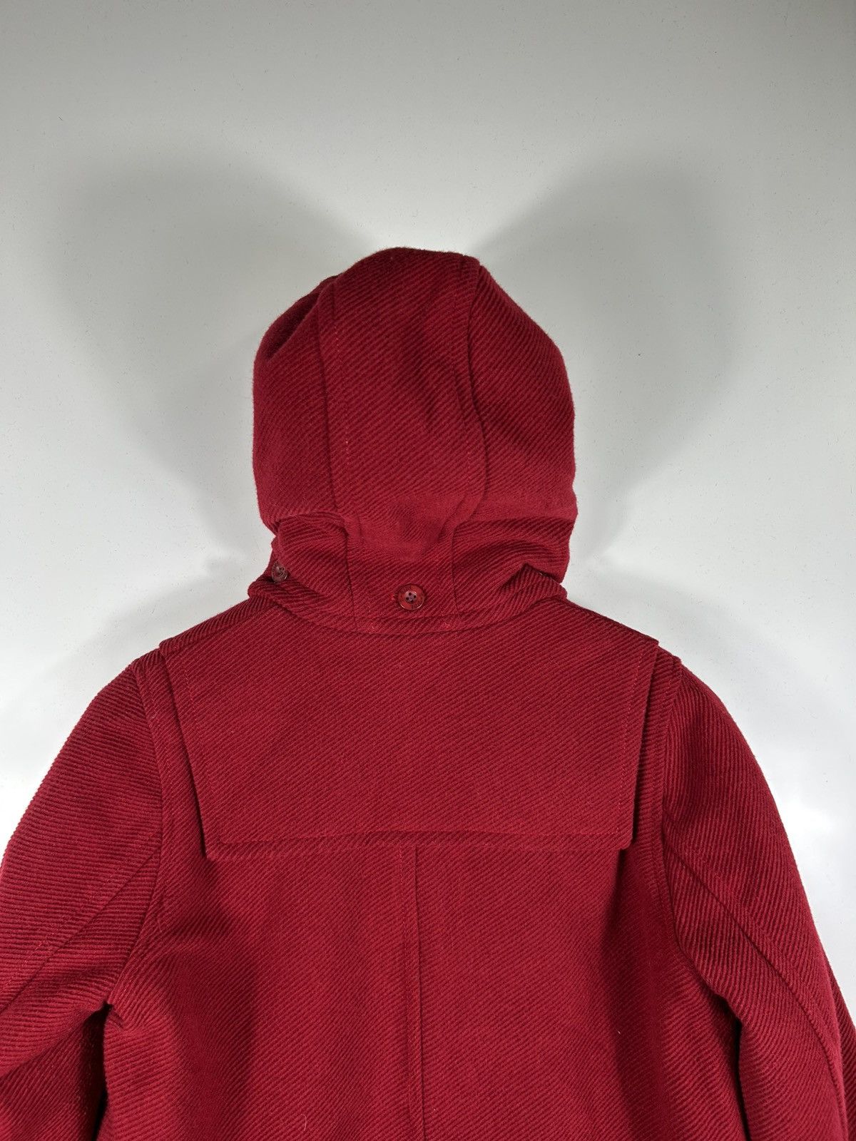 Japanese Brand 🔥X-Girl Hooded Wool Duffle Coat Jacket Size XS / US 0-2 / IT 36-38 - 17 Thumbnail
