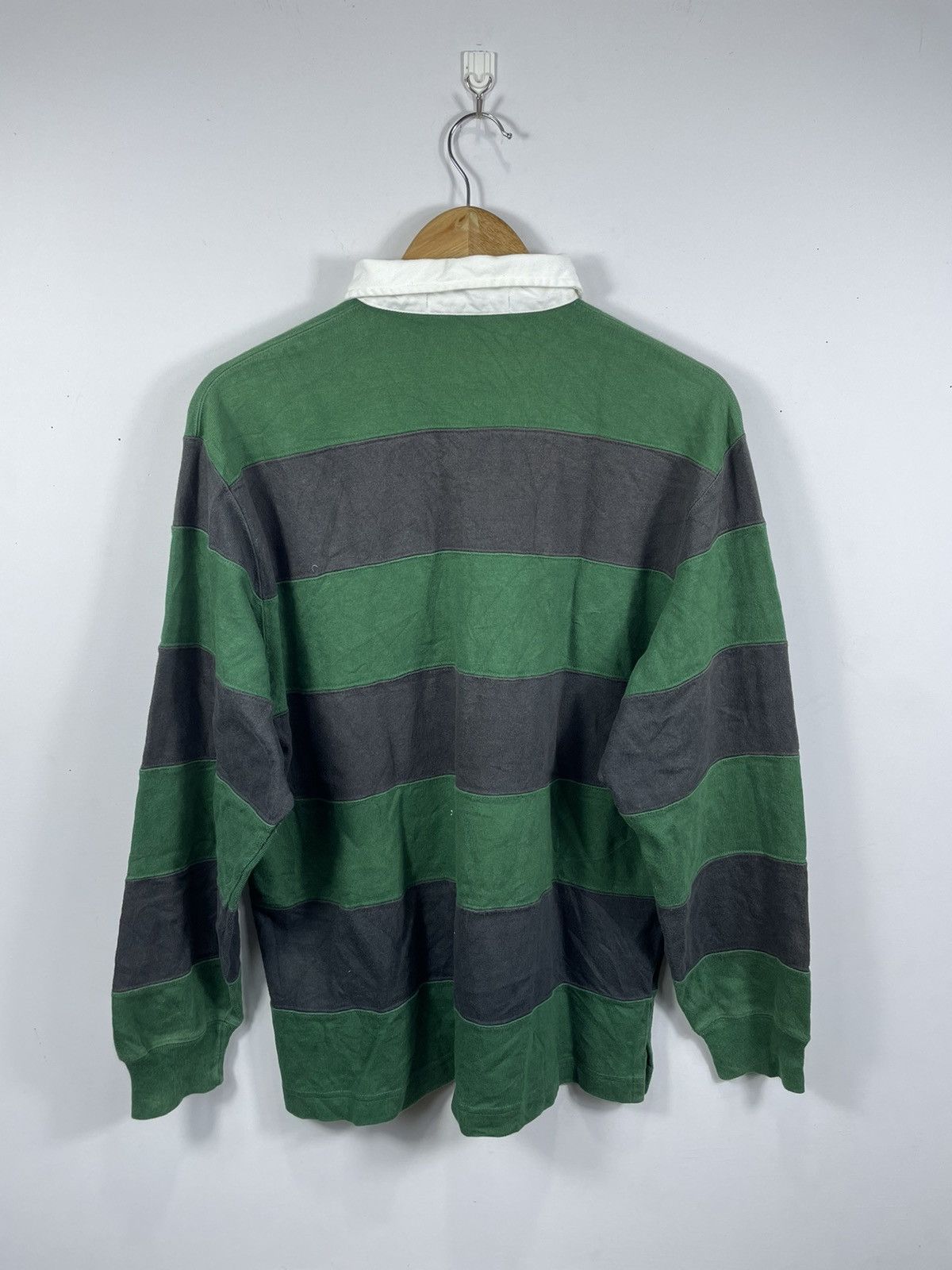 Polo Ralph Lauren Vintage Polo Sport Ralph Lauren Rugby Polo Striped Size US M / EU 48-50 / 2 - 4 Thumbnail