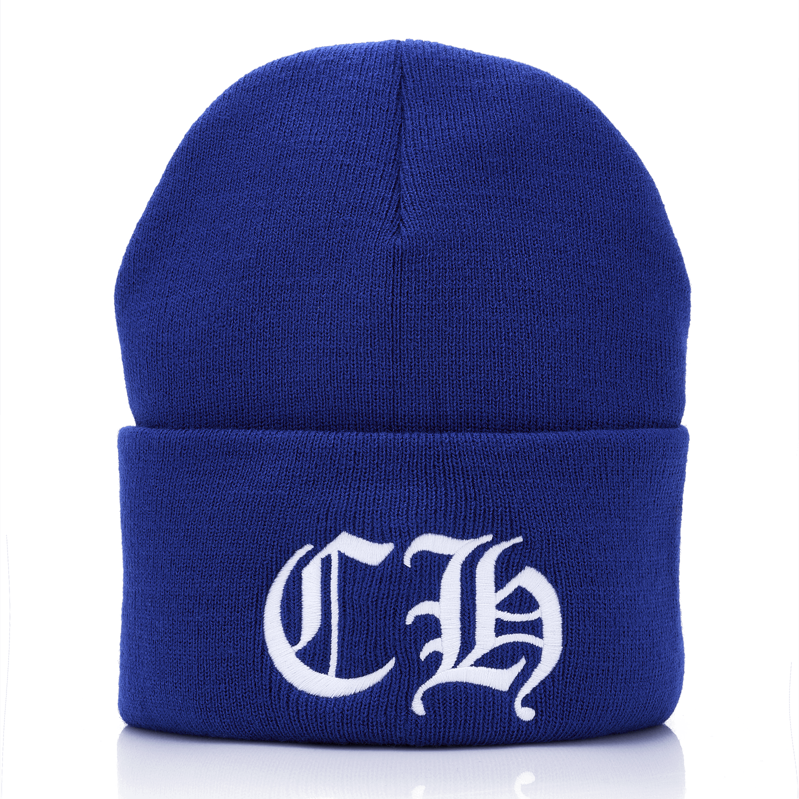 Chrome Hearts Watch Cap Beanie Blue Size ONE SIZE - 1 Thumbnail