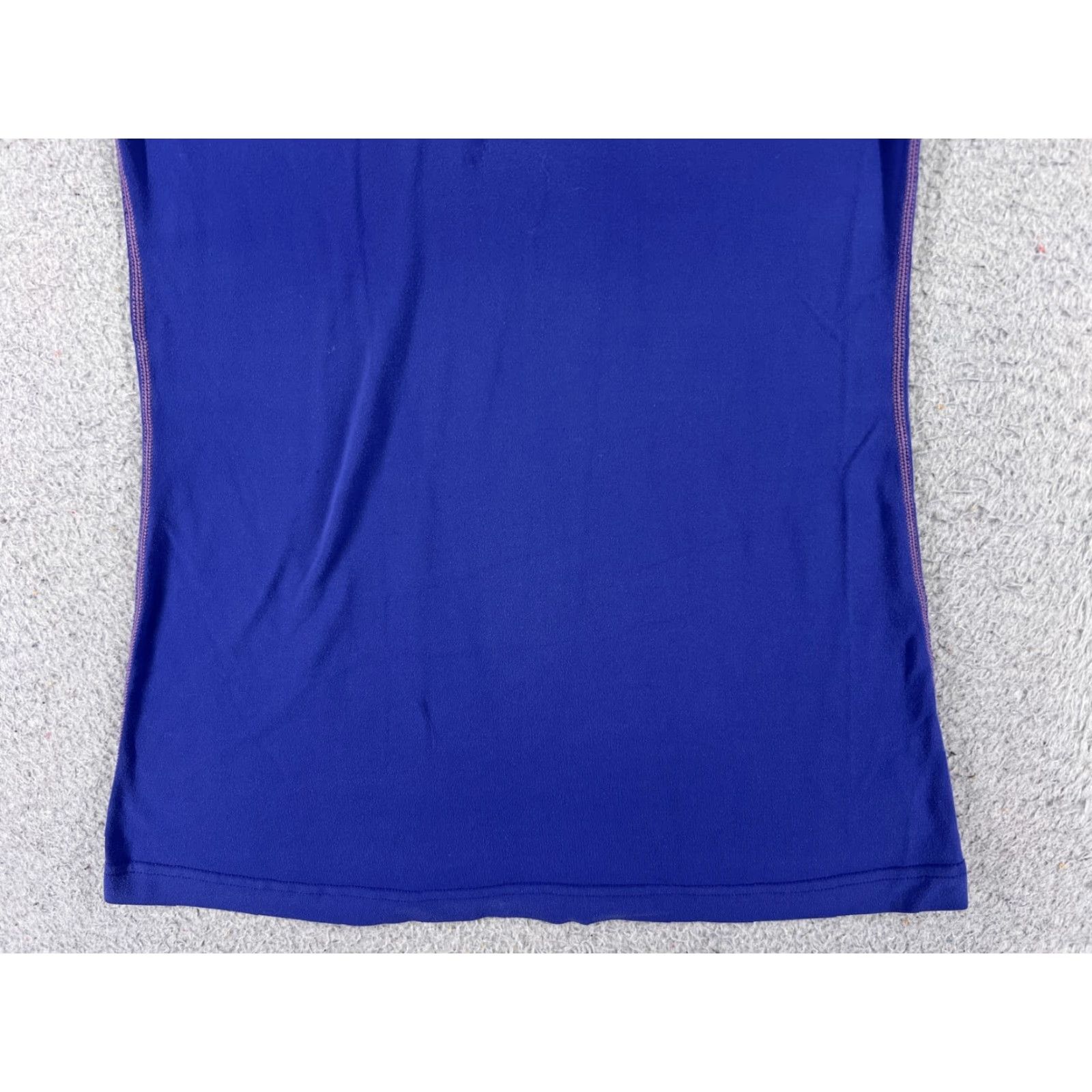 Lululemon Lululemon Shirt Women 4 Blue Cool Racerback Luon - Tank Top, Sleeveless, Jersey Knit, Regular Size 4, Casual Workwear, Activewear, 90s? Wait. Size S / US 4 / IT 40 - 5 Thumbnail