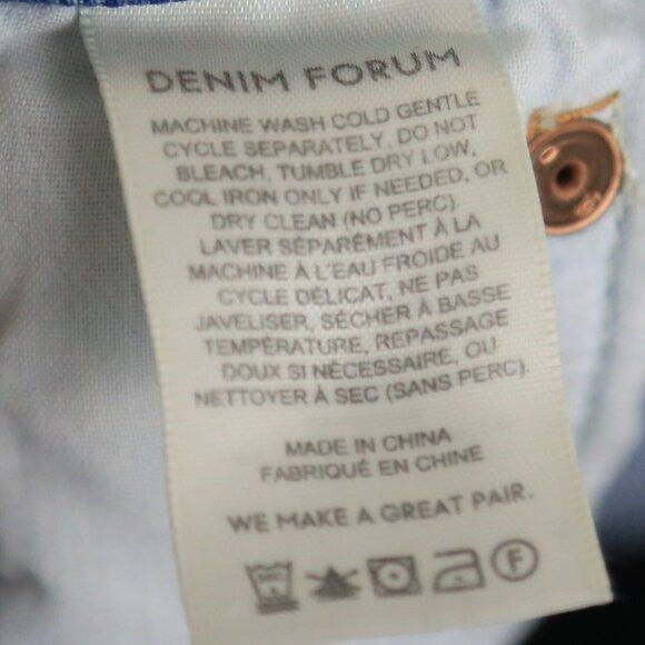 Aritzia Aritzia Denim Forum The Yoko High Rise Slim Jeans Bleu Size 25" / US 0 / IT 36 - 4 Thumbnail