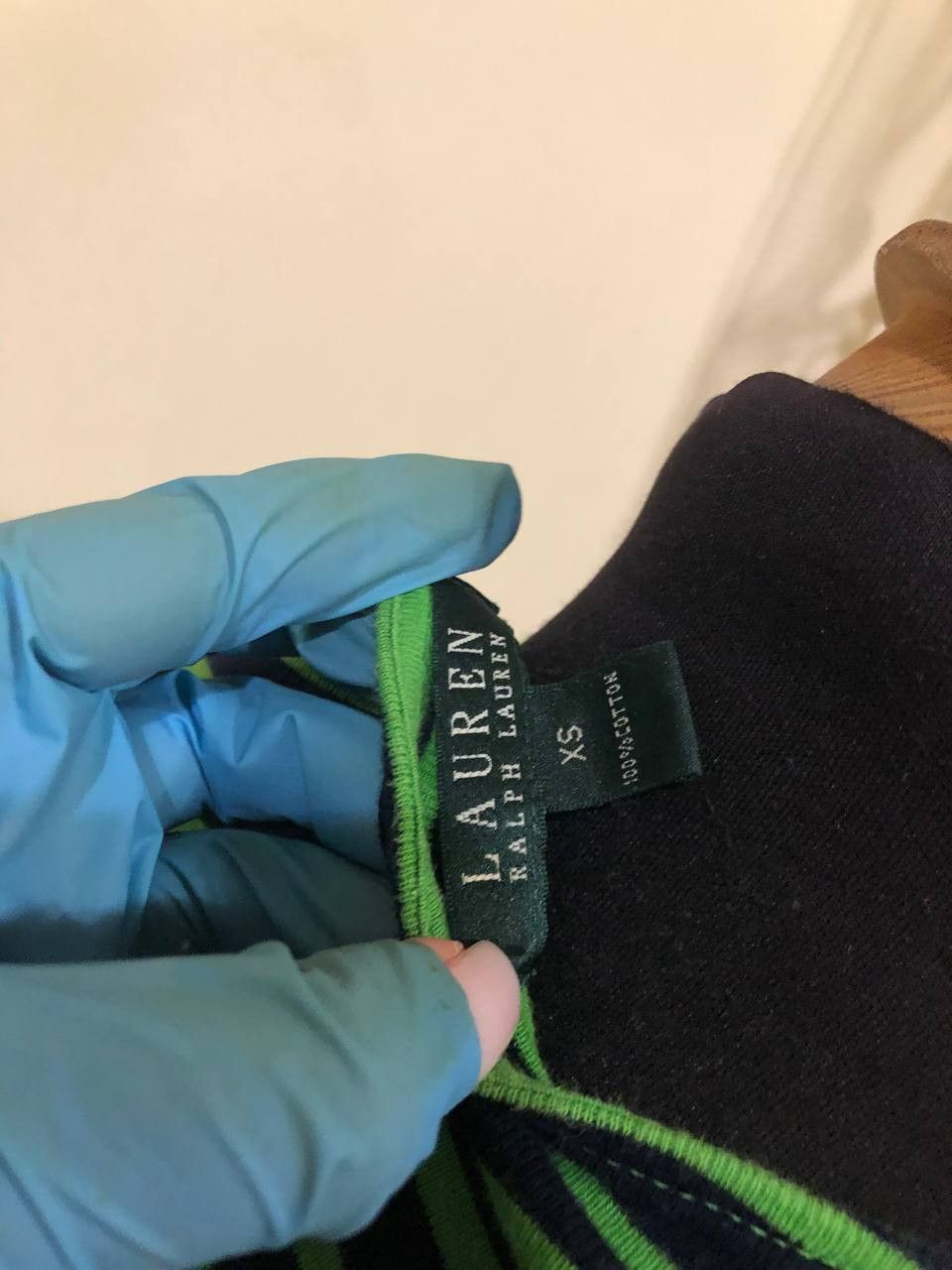 Polo Ralph Lauren Lauren Ralph Lauren Petite Striped Sweater Green tag Size XS / US 0-2 / IT 36-38 - 5 Thumbnail