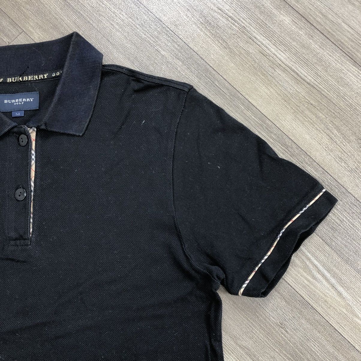 Burberry × Designer × Vintage Vintage Burberry Golf Nova Check Polo Shirt Women Size M / US 6-8 / IT 42-44 - 5 Thumbnail