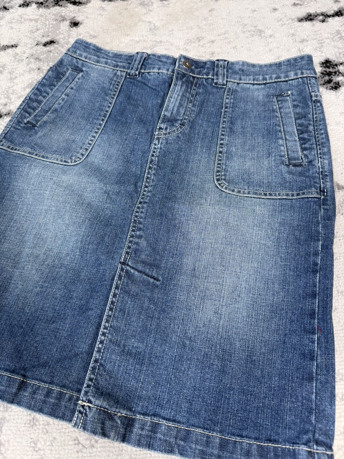 Tommy Hilfiger Y2K Tommy Hilfiger Denim Jeans Skirt Size 28" / US 6 / IT 42 - 5 Thumbnail