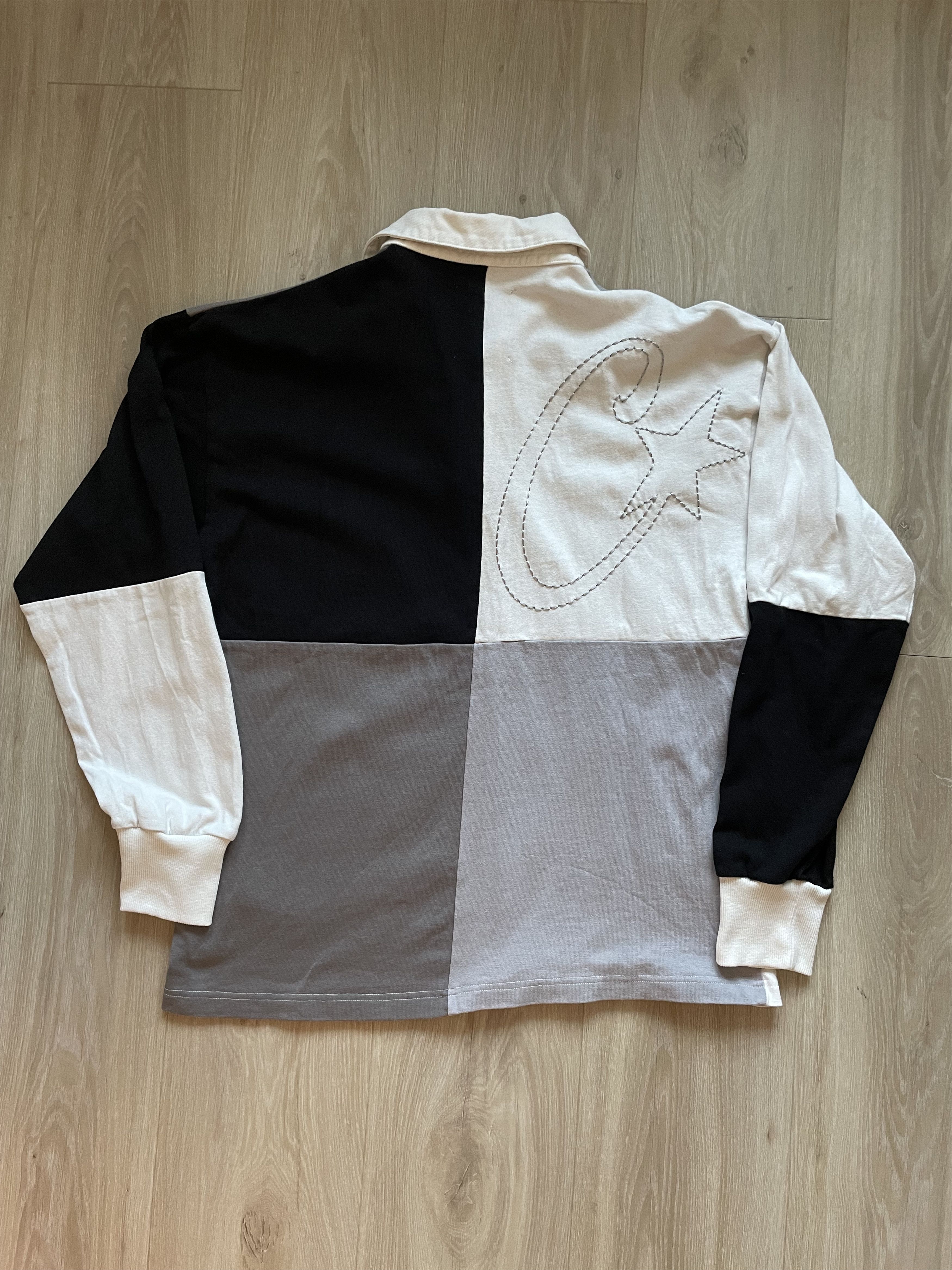 Corteiz Corteiz Rugby Shirt Greyscale - FW23 Size US M / EU 48-50 / 2 - 2 Thumbnail
