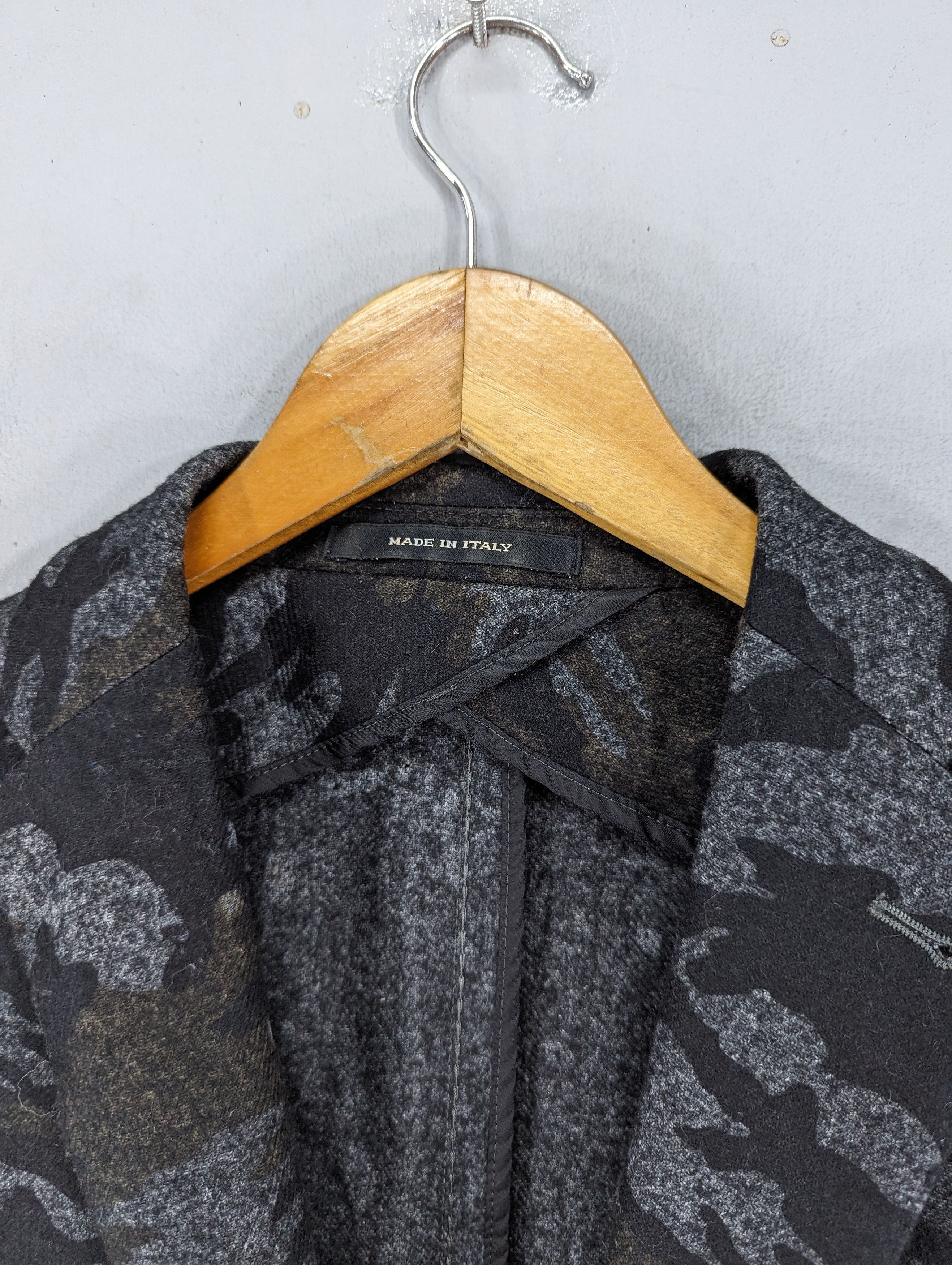 Tagliatore Tagliatore Italy Wool Camo Design Blazer Style Jacket Size US XS / EU 42 / 0 - 8 Thumbnail
