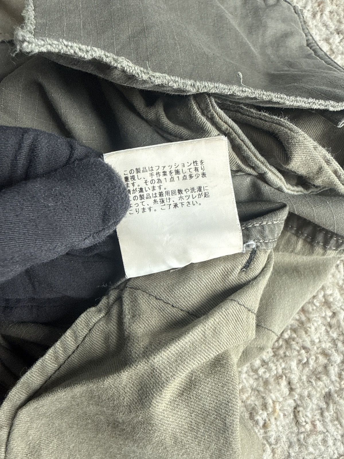 Undercover AW03 - “Paper Doll” Cargo Pants Size US 30 / EU 46 - 5 Thumbnail