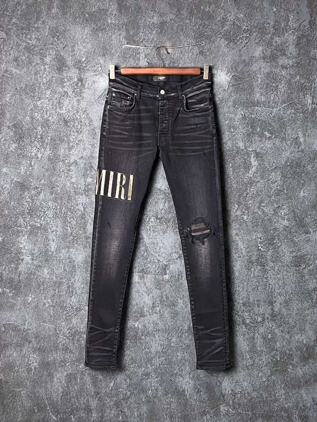 Amiri Amiri Denim Embroidered Denim Jeans 32 Men Size US 32 / EU 48 - 1 Thumbnail