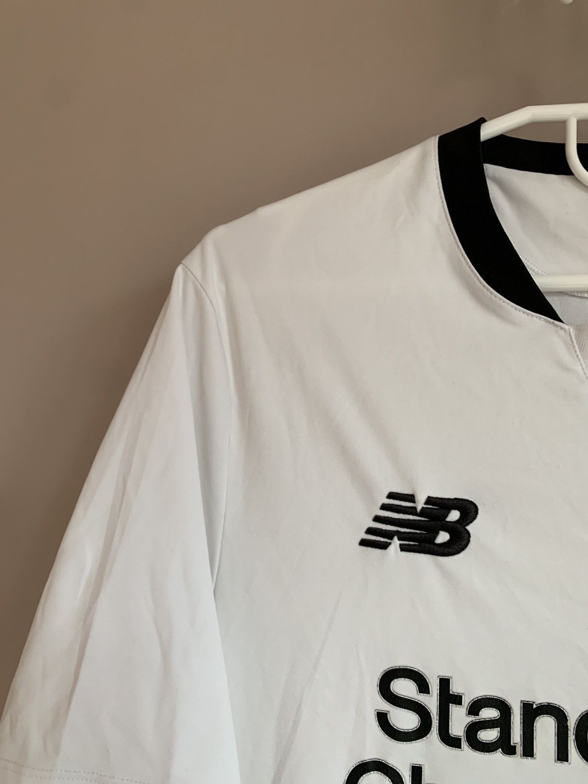 New Balance Liverpool 2017 Away Football Shirt New Balance Soccer Sz S Size US S / EU 44-46 / 1 - 8 Thumbnail