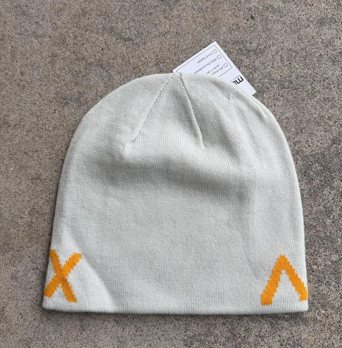 Arc'teryx Arc'teryx Word Head Long Toque Light Grey / Orange NWT Size ONE SIZE - 2 Thumbnail