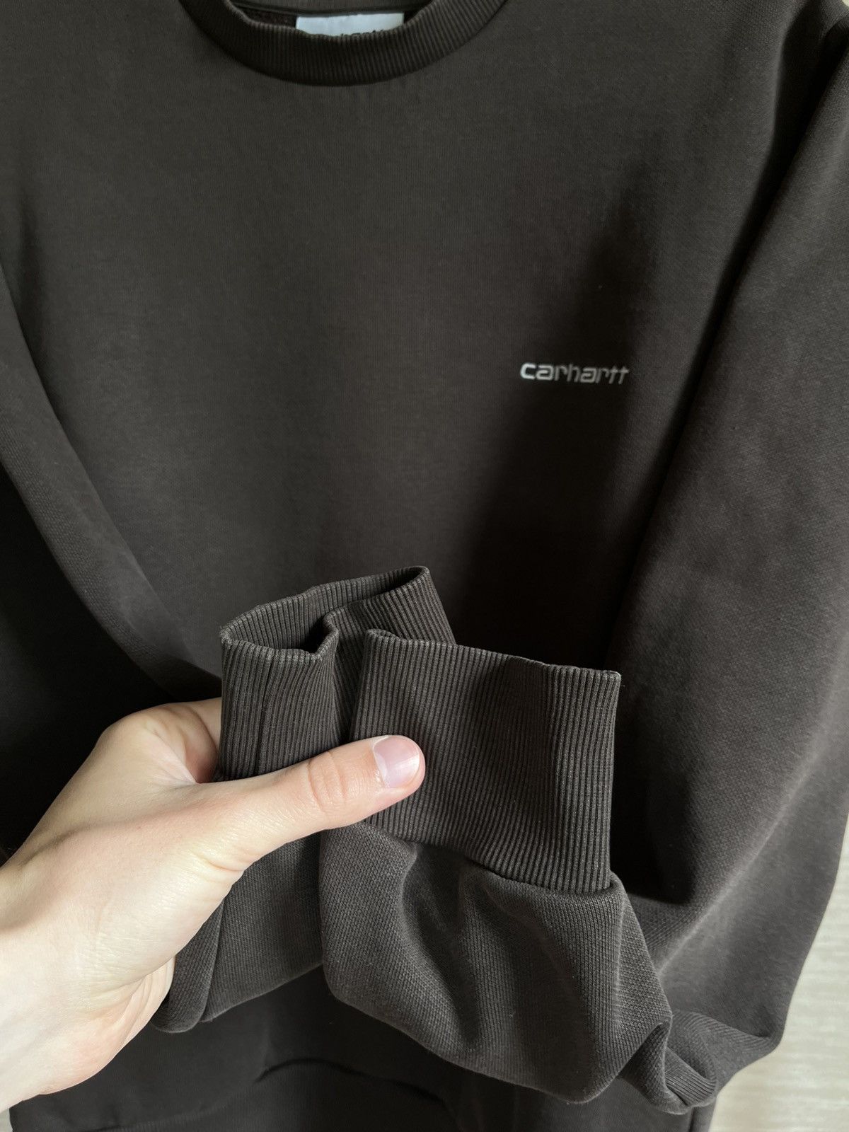 Carhartt Carhartt Men's Script Embriodery Sweatshirt Size US S / EU 44-46 / 1 - 5 Thumbnail
