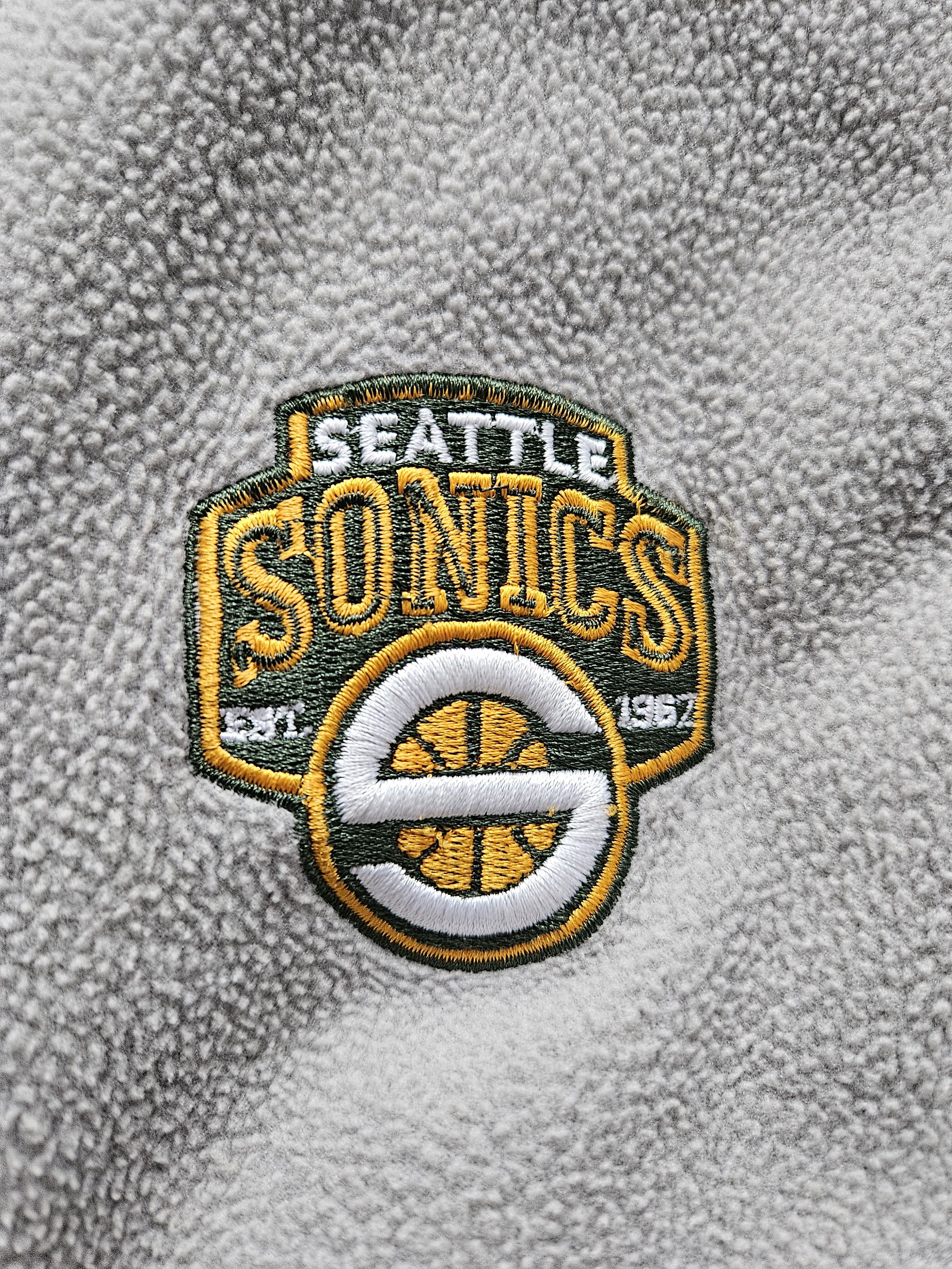Adidas Reversible Adidas Seattle Supersonics Zip Up Sweatshirt Size US XS / EU 42 / 0 - 6 Thumbnail