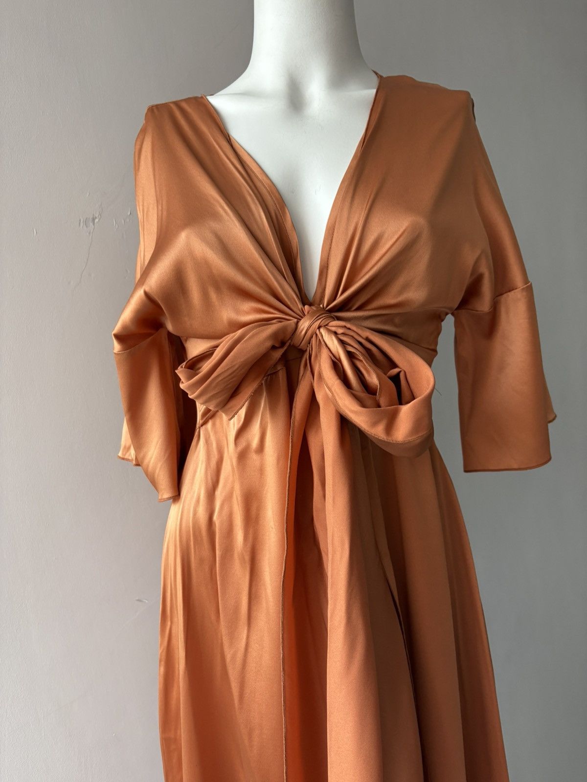 Vintage Italian mr.mrs.shirt silk dress Size M / US 6-8 / IT 42-44 - 10 Thumbnail