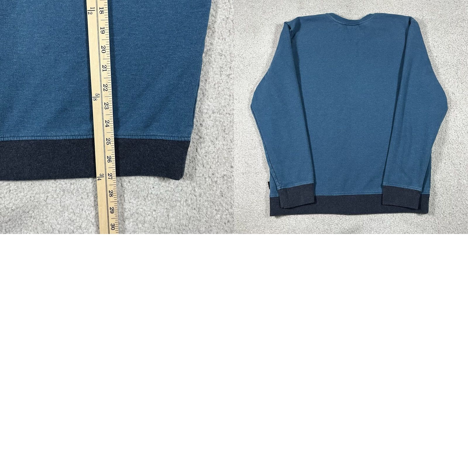 Patagonia Patagonia Sweatshirt Men M Graphic Pullover Long Sleeve Crewneck Organic Fitz Blue Cotton Fleece Logo All Seasons Hiking Running Walking Size US M / EU 48-50 / 2 - 9 Thumbnail