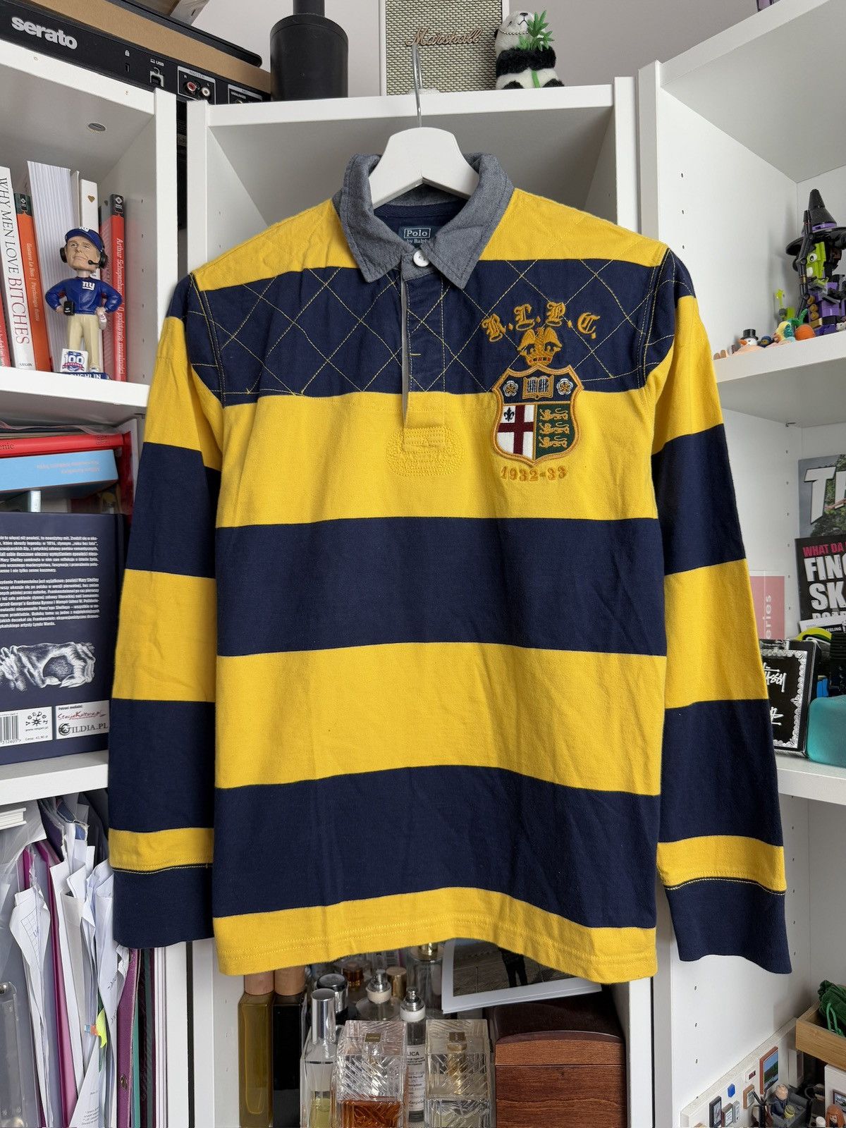 Polo Ralph Lauren × Ralph Lauren × Vintage Vintage y2k Polo Ralph Lauren chief keef style rugby polo XS Size US XS / EU 42 / 0 - 1 Thumbnail