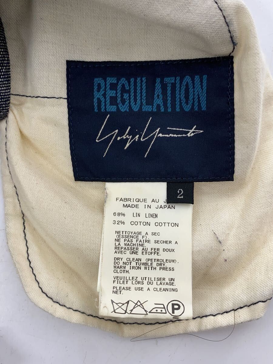Yohji Yamamoto yohji yamaoto linen/navy/asymmetrical denim Size US 26 / EU 42 - 5 Thumbnail