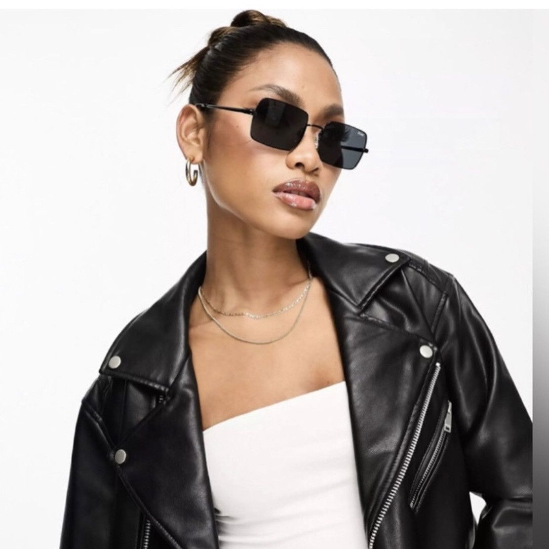 Quay NIB Quay "TTYL POLARIZED" square black frame/ black polarize Size ONE SIZE - 1 Thumbnail