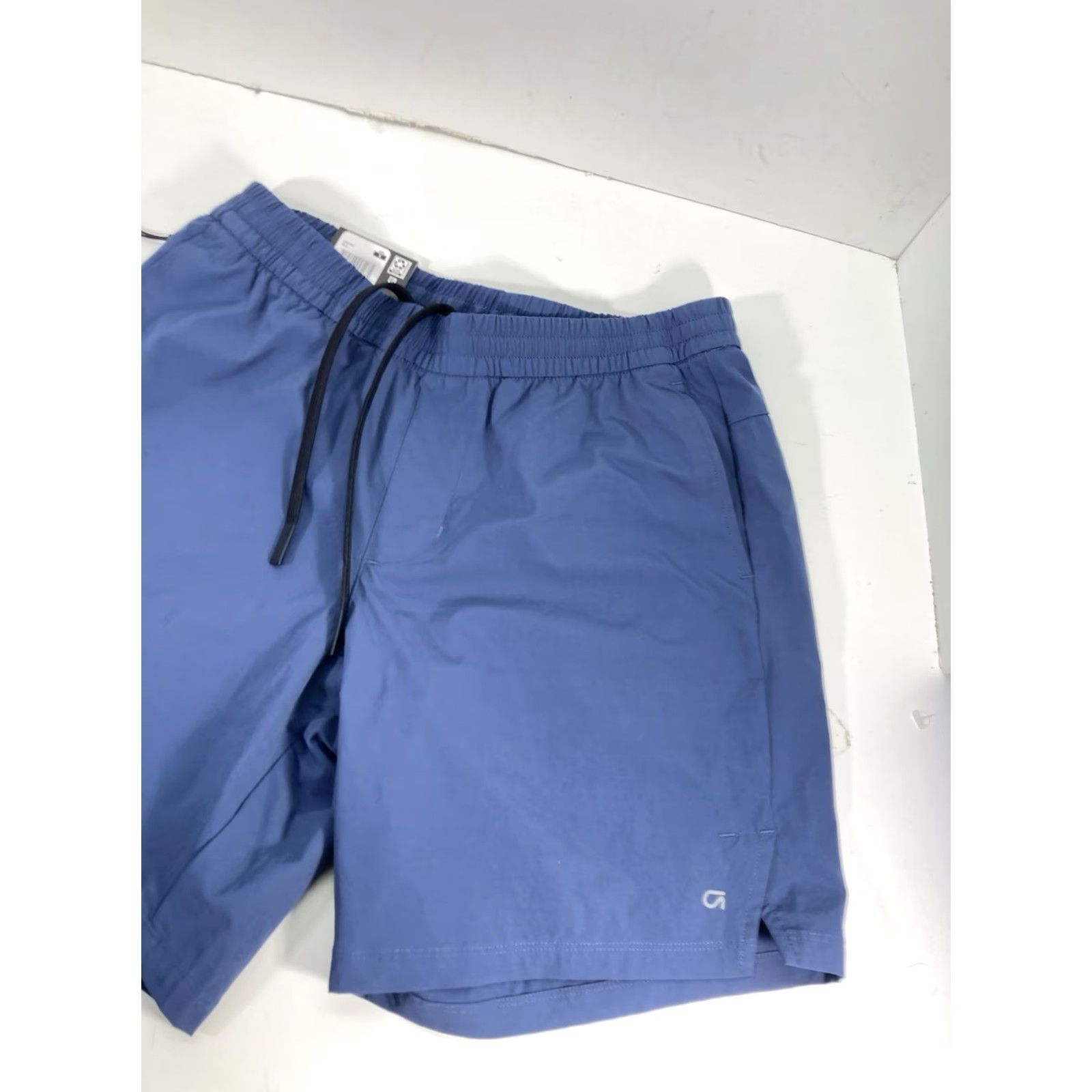 Gap Gap Fit Active Ripstop Shorts Men S 30X7 Blue Drawstring Pocket Elastic Waist Chino Pockets Mens Size US 29 - 6 Thumbnail