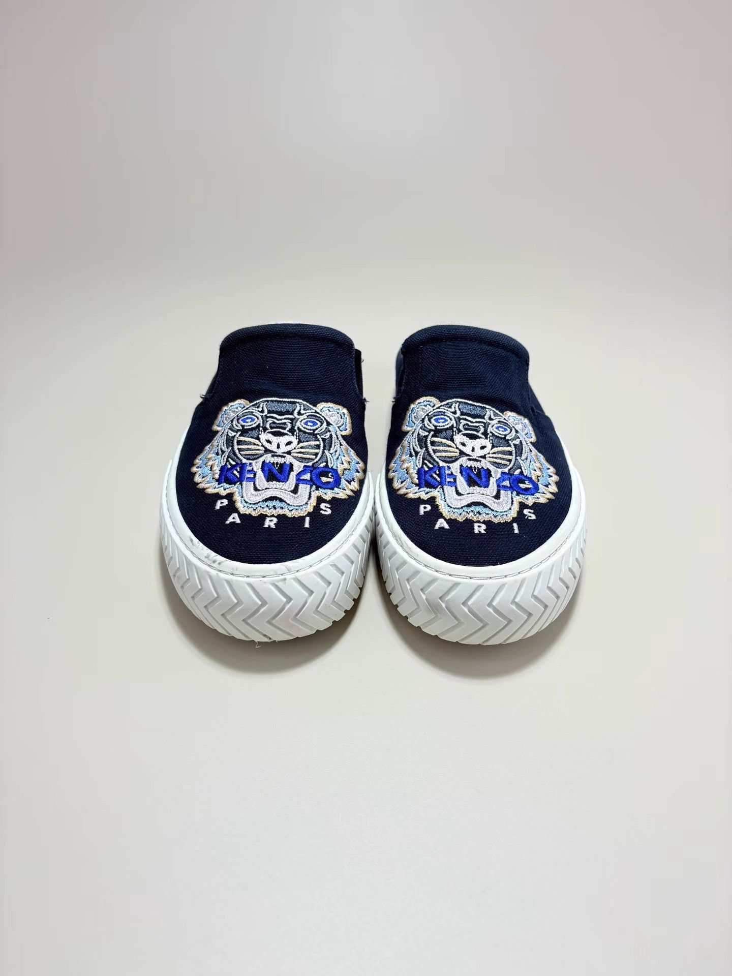 Kenzo KENZO Tiger Head Embroidery Slides K1 Size US 8 / IT 38 - 2 Thumbnail