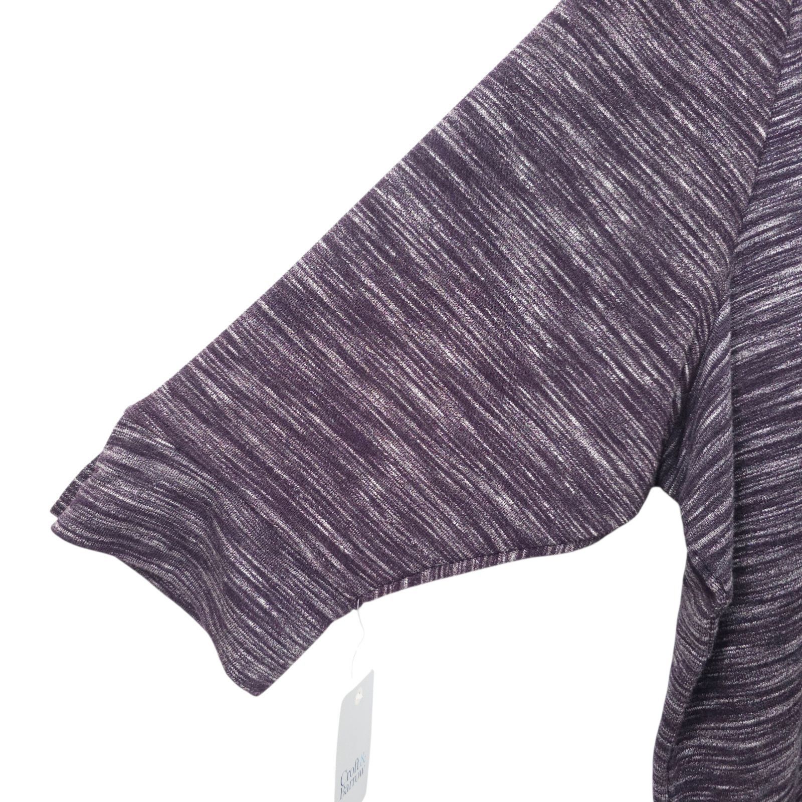 Croft & Barrow Croft & Barrow Marled Knit Tunic Top 4X Plus Boatneck Size 4XL / US 24-26 - 14 Thumbnail