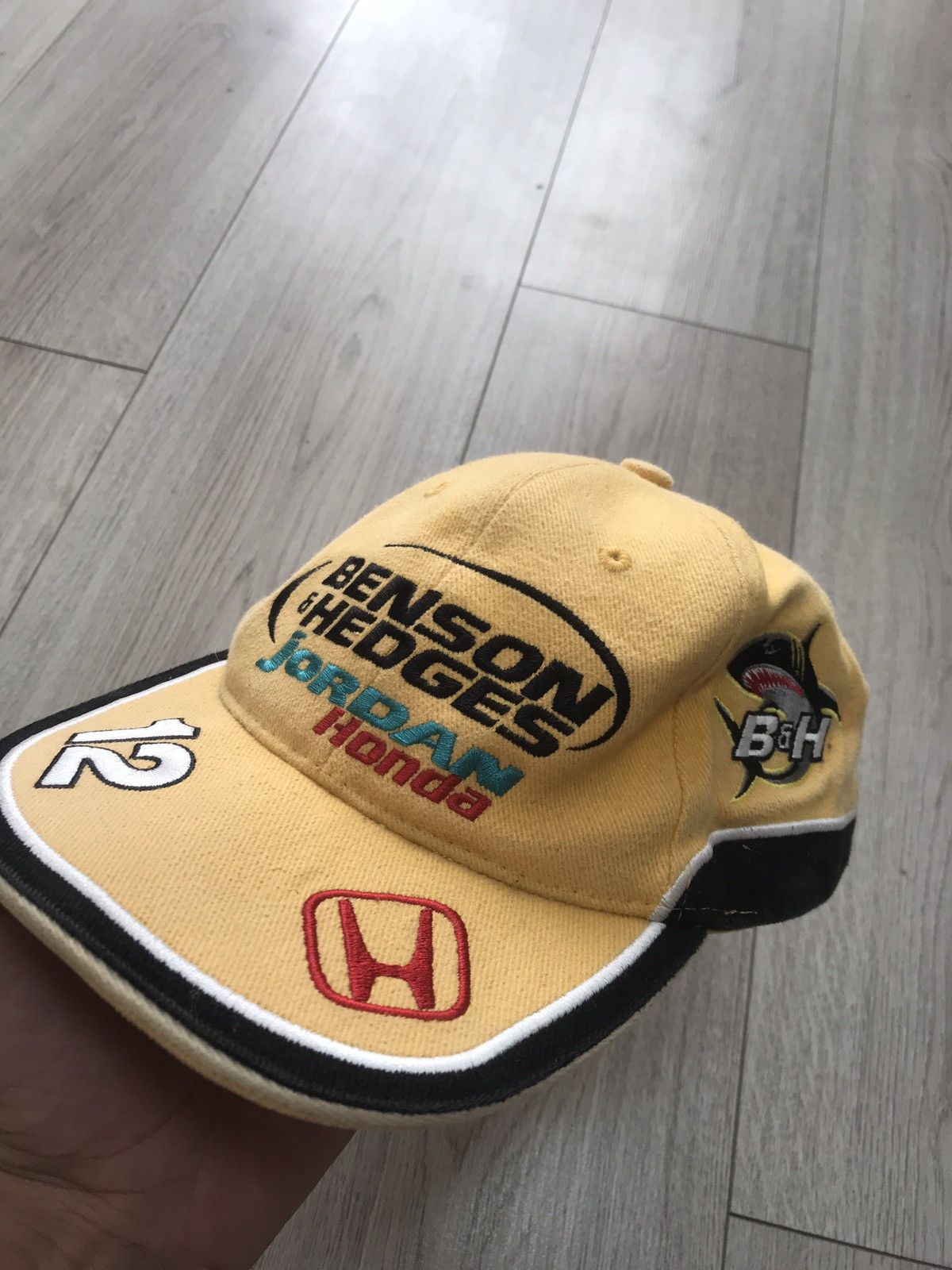 Honda × Vintage Vintage Banson & Hadges Jordan Honda 12 Racing Cap Size ONE SIZE - 1 Thumbnail