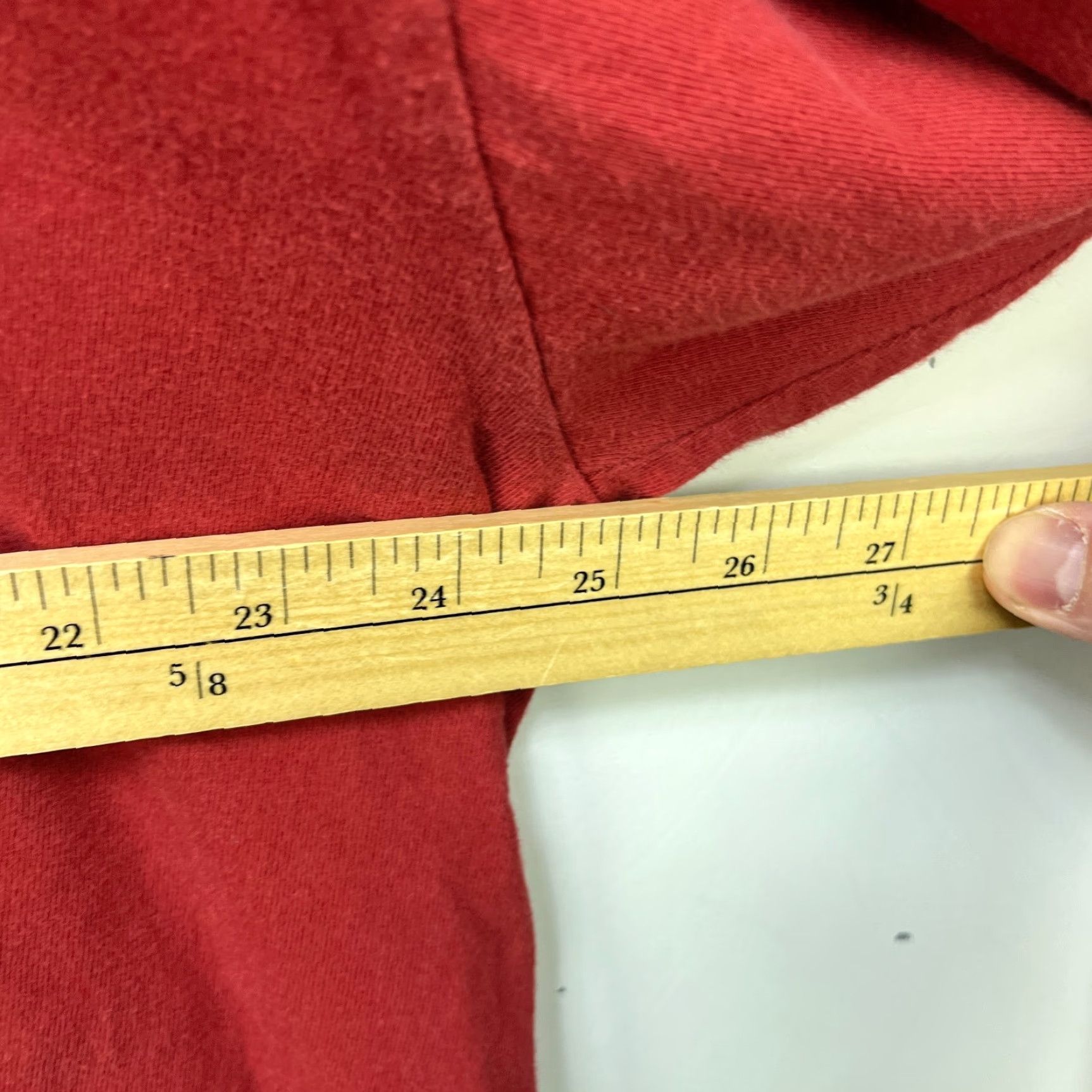 Vintage VINTAGE Marithe Francois Girbaud Long Sleeve Shirt 2XL Men Red Cotton 1990s Logo Pocket Knit 90s Shirt Mens Size US XXL / EU 58 / 5 - 5 Thumbnail