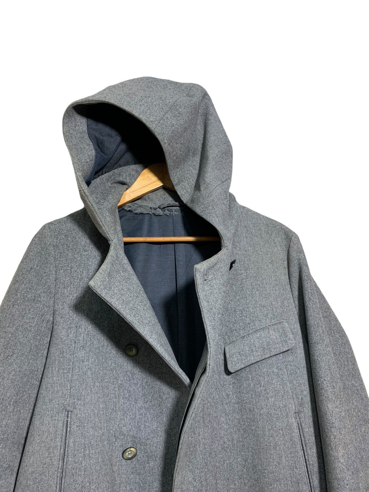Jil Sander 🔥VTG JIL SANDER ITALY GREY HOODIE JACKETS Size US M / EU 48-50 / 2 - 5 Thumbnail