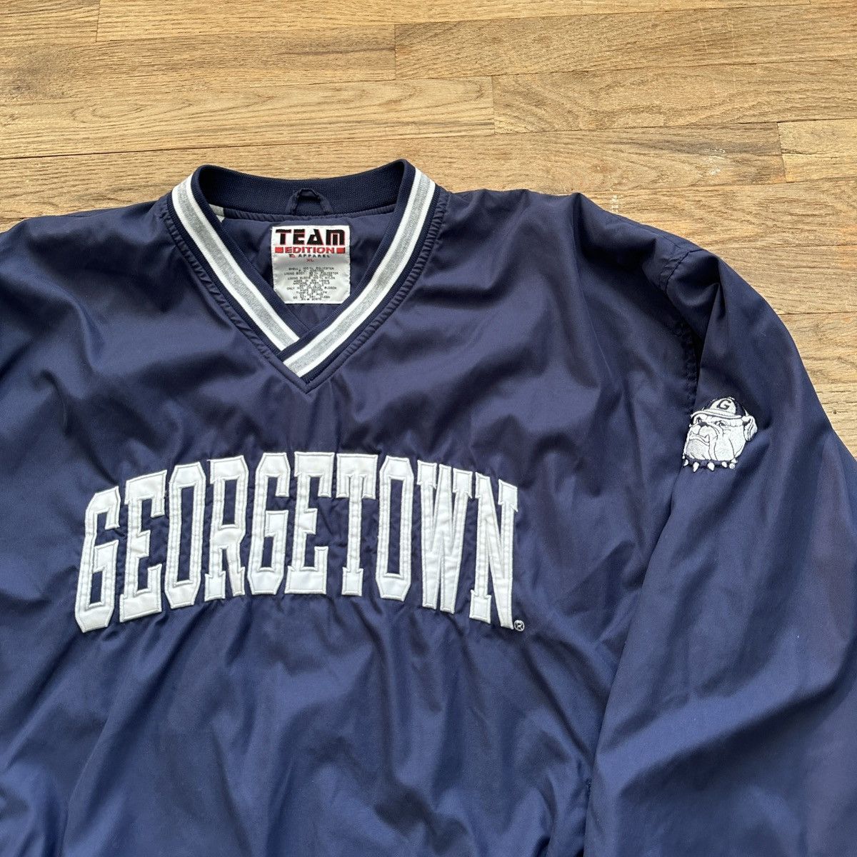 NCAA Vintage Georgetown Hoyas windbreaker Size US XL / EU 56 / 4 - 3 Thumbnail