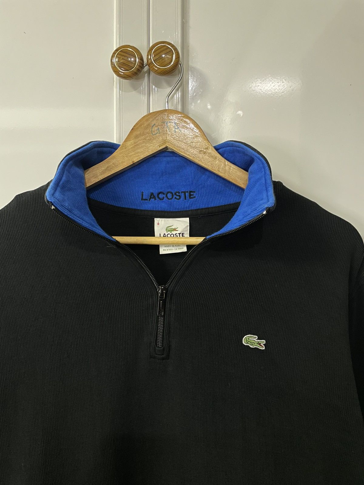Lacoste Lacoste Quarter Zip Size US L / EU 52-54 / 3 - 2 Thumbnail