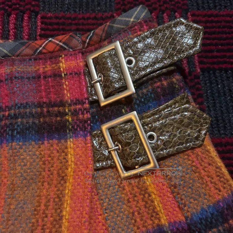 Vivienne Westwood Vivienne Westwood size S Plaid Belt Buckle Pleated Skirt Size 42" / US 20 - 5 Thumbnail