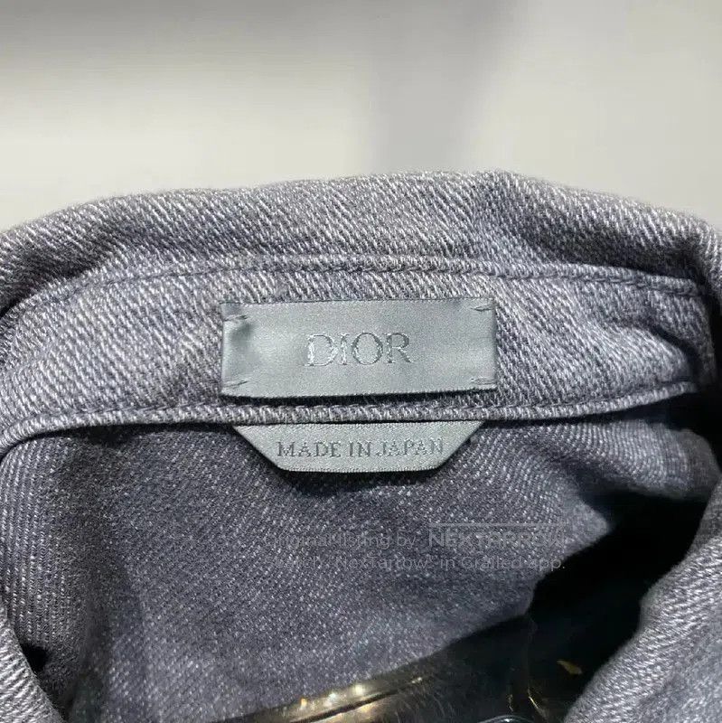 Dior Dior Gray Cotton Men's Jacket . Size US M / EU 48-50 / 2 - 2 Thumbnail
