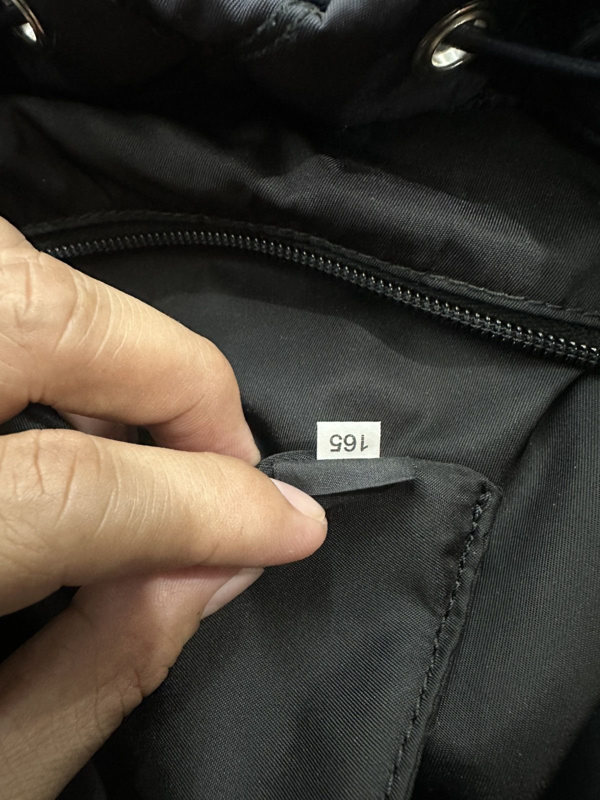 Prada Prada Quilted triangle logo backpack Size ONE SIZE - 16 Thumbnail